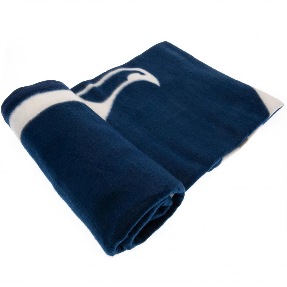 Tottenham Hotspur Fleece Blanket - Soft & Warm Football Team Blanket for Fans - Perfect for Home, Office, or Stadium Use