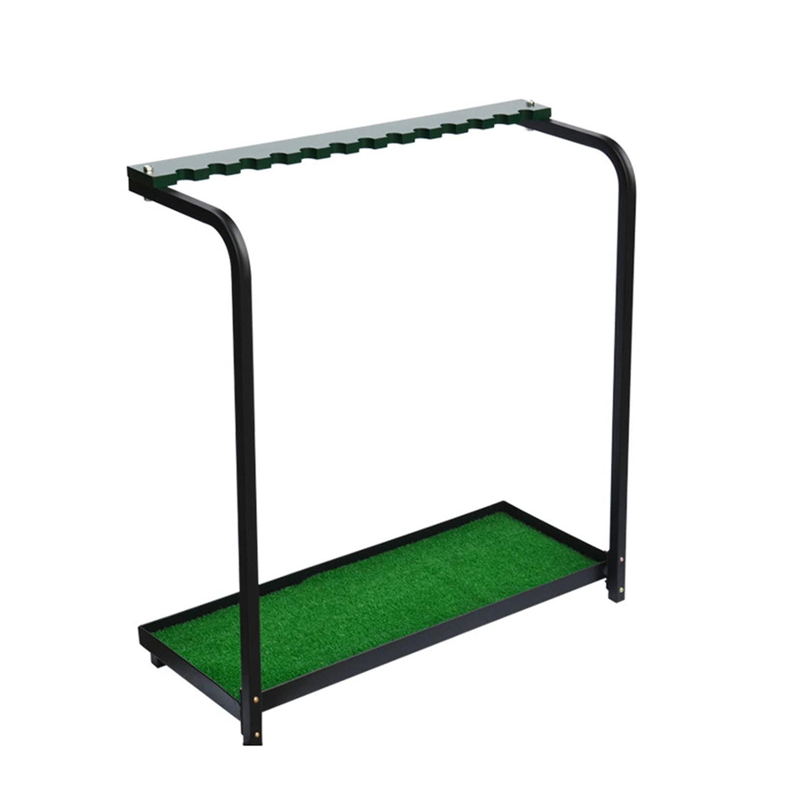 Premium Golf Club Organizer Stand - Heavy Duty Metal Golf Club Display Rack Holds 13 Putters - Perfect for Home, Office, or Pro Shop Storage & Organization