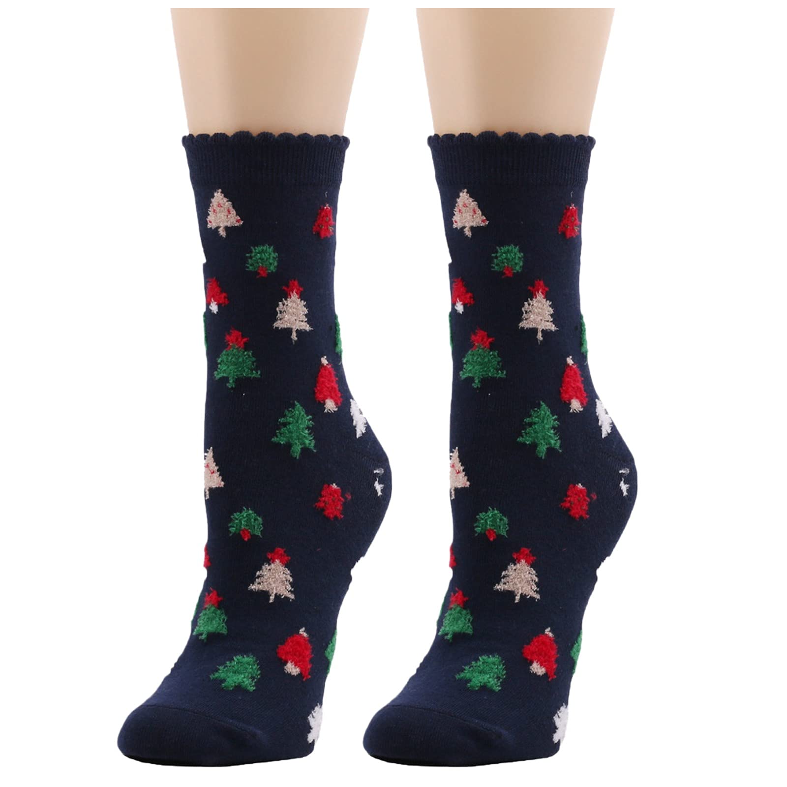 Colorful Striped Rainbow Socks for Women, Men & Girls - Soft Casual Crew Socks for Everyday Wear, Gym, Workout & Fashion Outfits