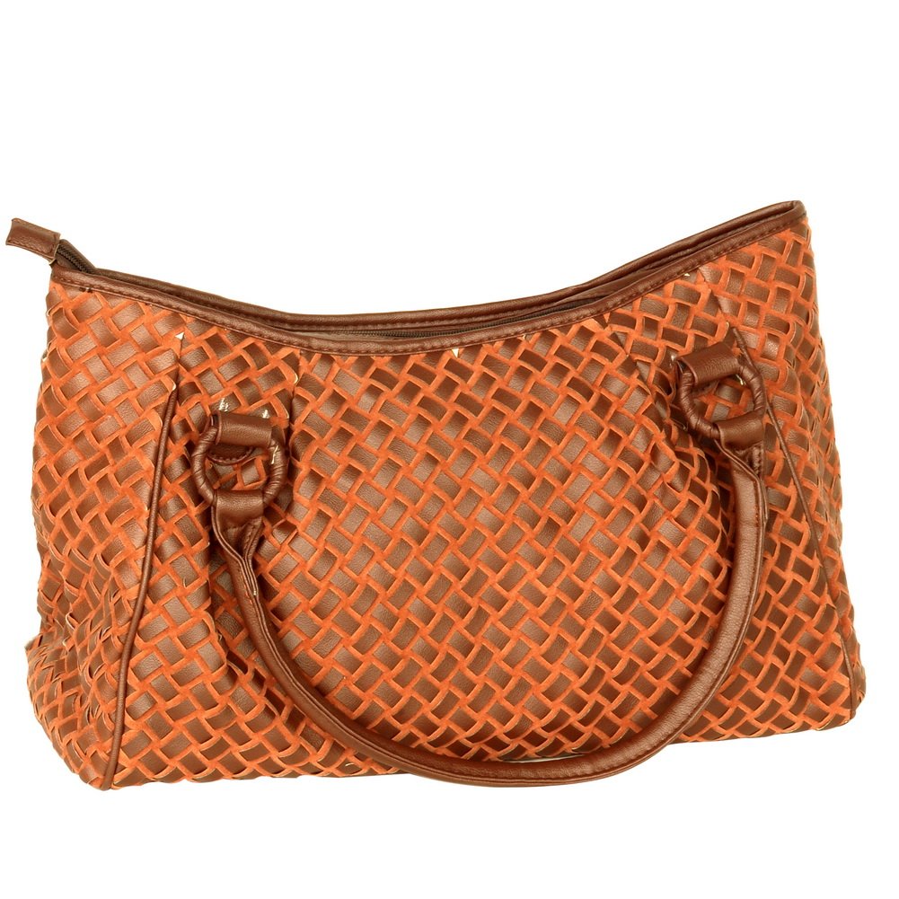 XX359-COFFEE Without You - Stylish Double Handle Leatherette Coffee Bag Handbag Purse for Women | Perfect for Work, Travel & Daily Use