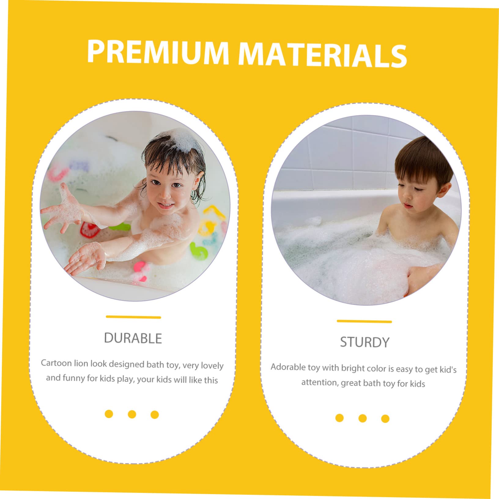 VICASKY 4-Piece Animal Bath Toys Set - Fun Water Sprinkler & Spray Toys for Kids, Durable Plastic Bathtub Play Set for Toddlers - Perfect for Bath Time Fun, Sensory Play & Early Learning Development
