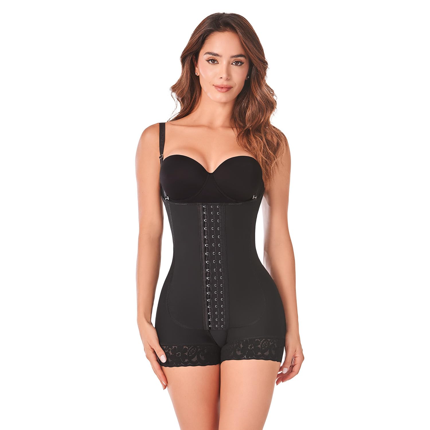 Ann Chery 5166N High Compression Post-Surgical Body Shaper - Colombian Faja for Liposuction Recovery & Daily Use - Slimming Shapewear for Women (Black) - Perfect for Postpartum, Weight Loss & Tummy Control