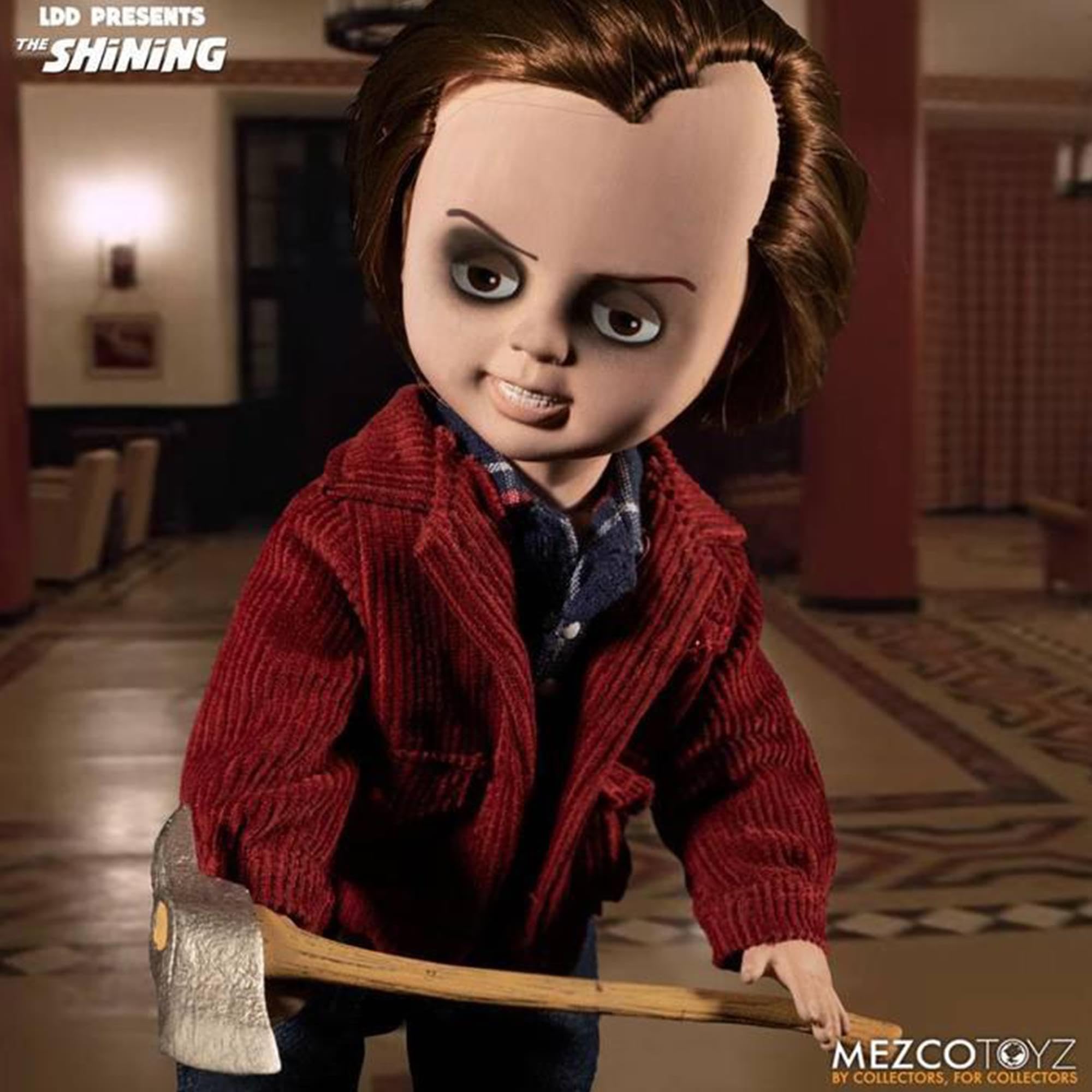 Mezco Living Dead Dolls The Shining Jack Torrance Action Figure - 12cm x 25cm Horror Collectible - Perfect for Halloween Decor & Stephen King Fan Collections
