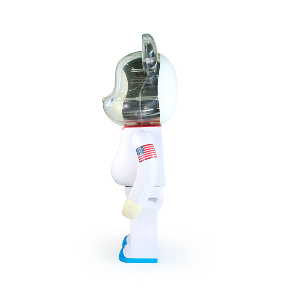 1000% Bearbrick Astronaut Snoopy Collectible Figure - Limited Edition Vinyl Art Toy for Display & Gifts - Perfect for Home Decor, Office Collection, and Anime Fans