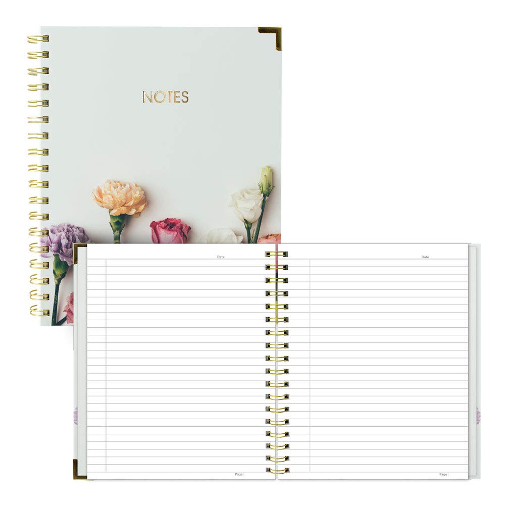 Rediform Romantic Flower Notebook - Elegant Journal for Writing, Sketching & Gift Giving - Perfect for Valentine's Day, Anniversaries & Special Occasions