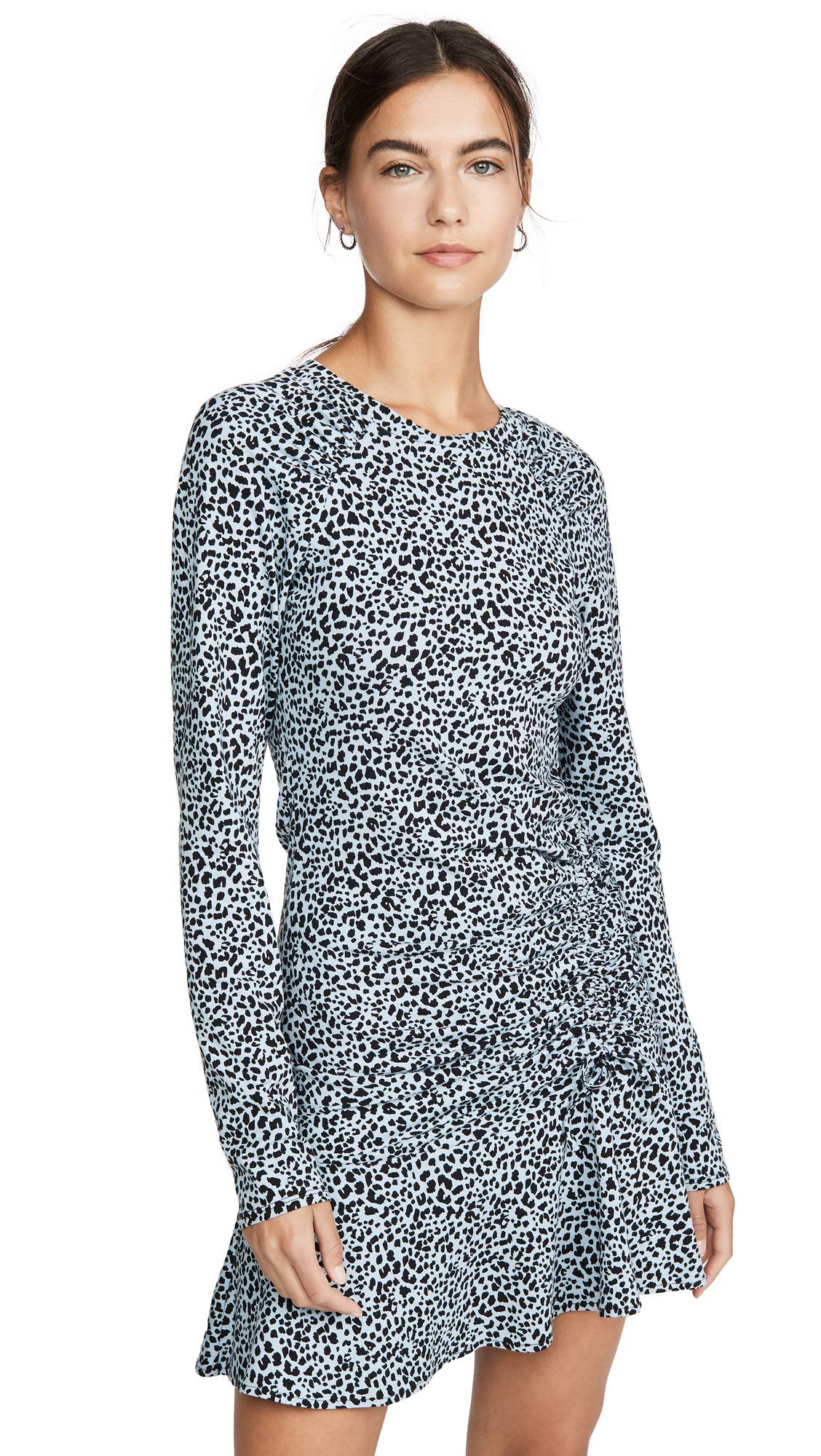 Parker Women's Rhea Long Sleeve Ruched Bodycon Dress - Elegant Office Wear & Cocktail Party Outfit for Women