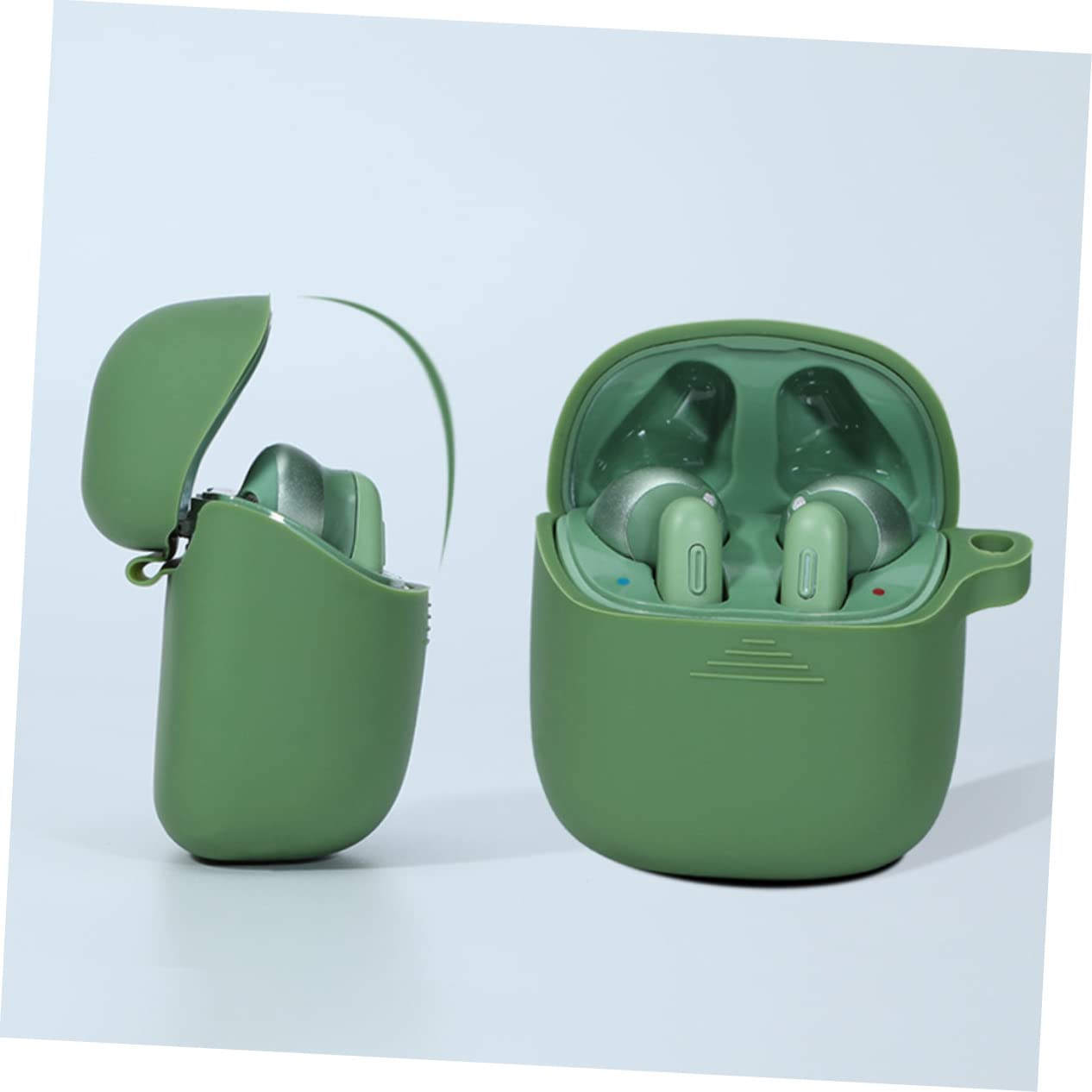 Veemoon Silicone Protective Case for Tune220TWS Wireless Earbuds - Shockproof Cover with Full Protection for AirPods Pro/Samsung Buds (Perfect for Gym, Running & Travel)