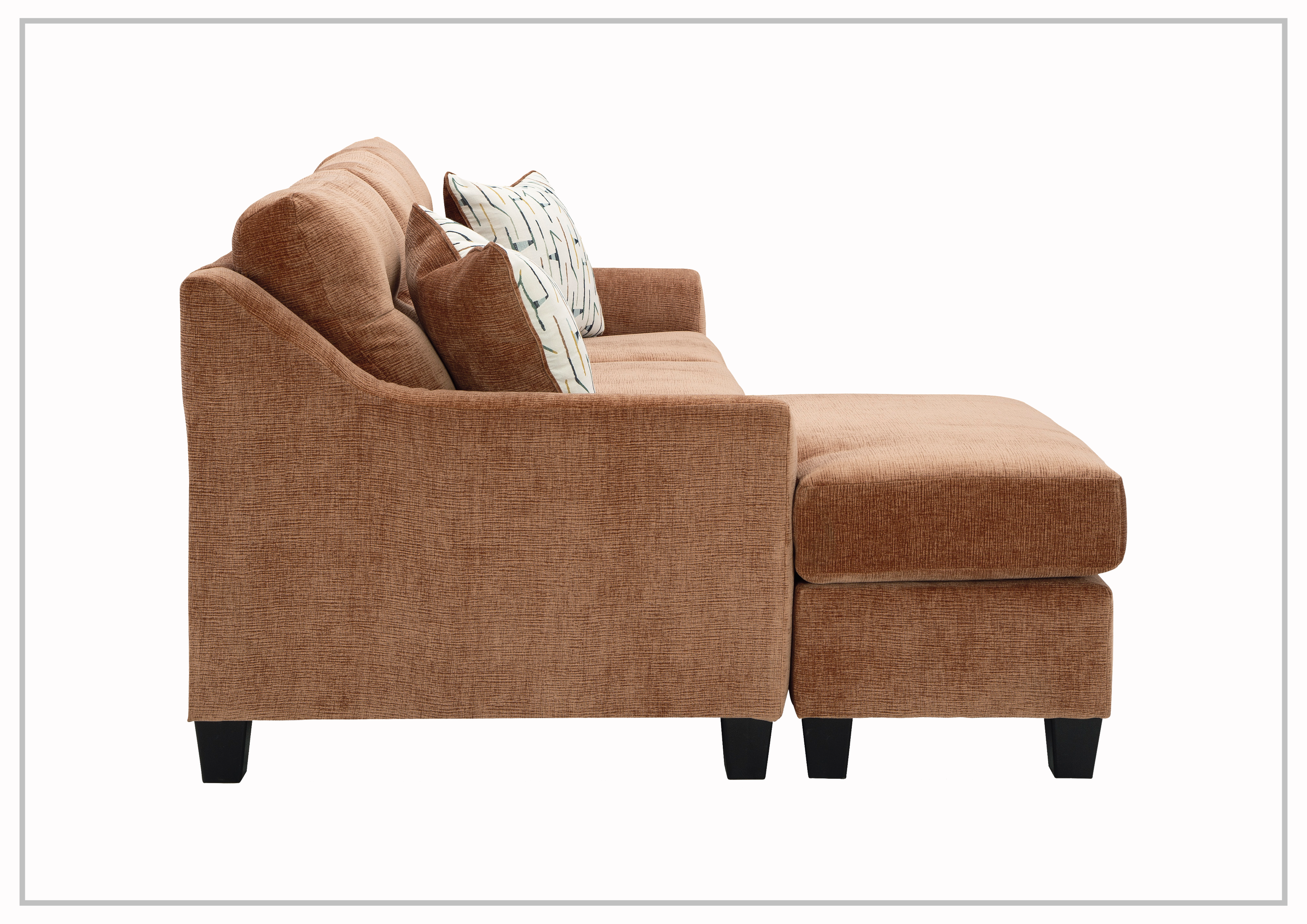 Gio Italia Ammonite Queen Sofa Sleeper with Chaise Lounge - Convertible Sectional Couch Bed for Small Spaces & Guest Rooms - Perfect for Apartments, Living Rooms and Overnight Guests