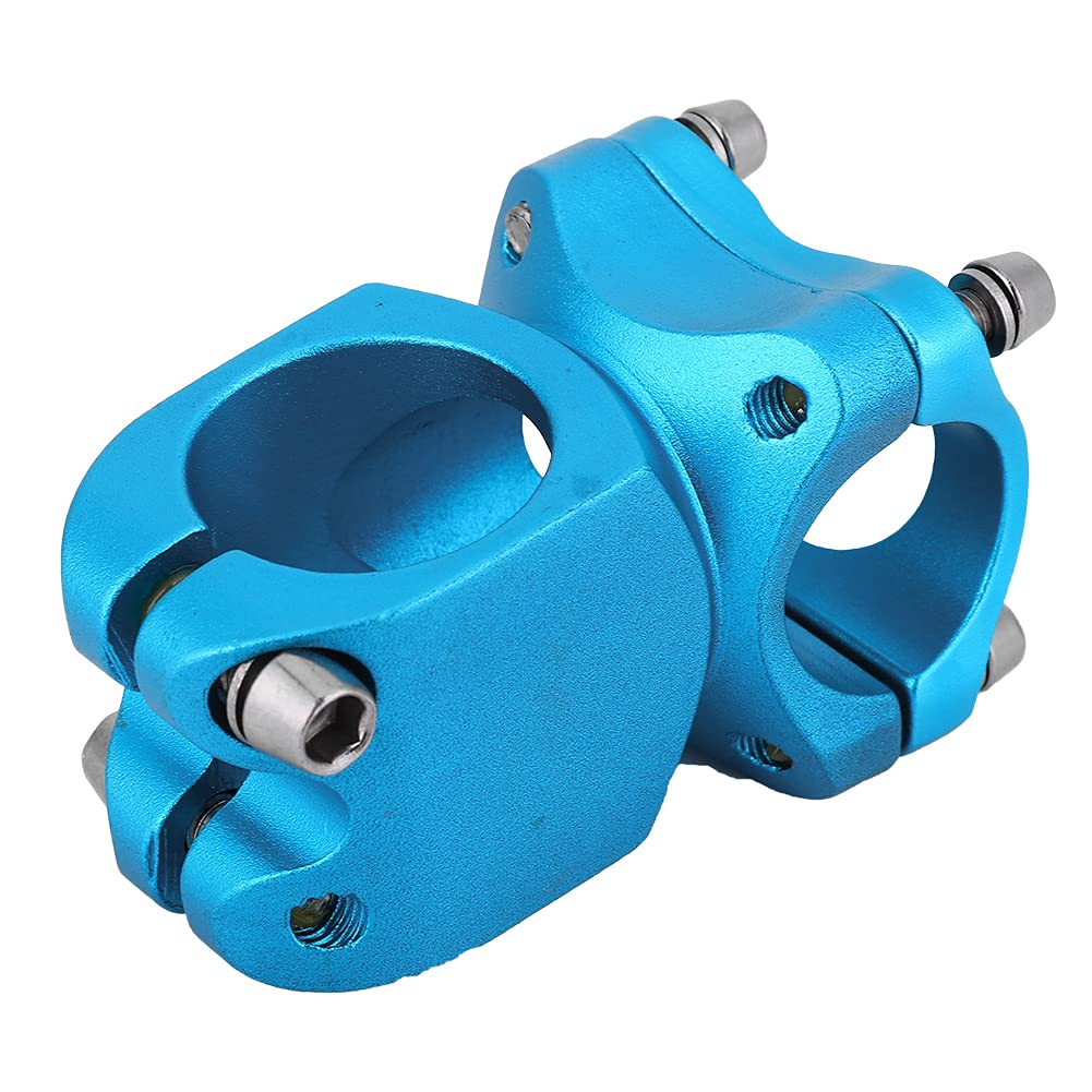 High Strength Aluminum Alloy Bike Handlebar Stem - 25.4mm 7 Degree Short MTB Road BMX Bicycle Stem | Durable Lightweight for Mountain, Road & BMX Bikes | Perfect for Commuting, Trail Riding & Urban Cycling
