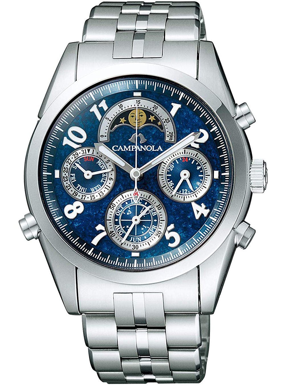 CITIZEN CAMPANOLA COMPLICATION CTR57-1101 Automatic Watch - Japanese Made JDM Luxury Timepiece for Men, Business & Formal Occasions