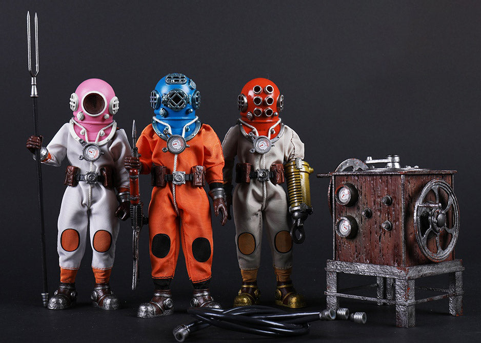 COO Model 1/12 Discovery Series Stalker Team Action Figure Set (3-Piece Color Version) - Perfect for Collectors, Diorama Displays & Anime Scenes