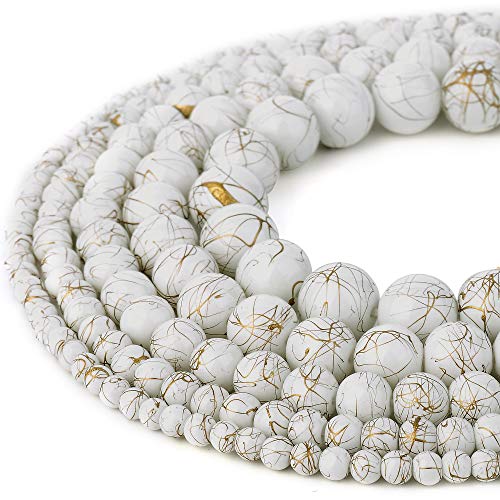 White with Gold