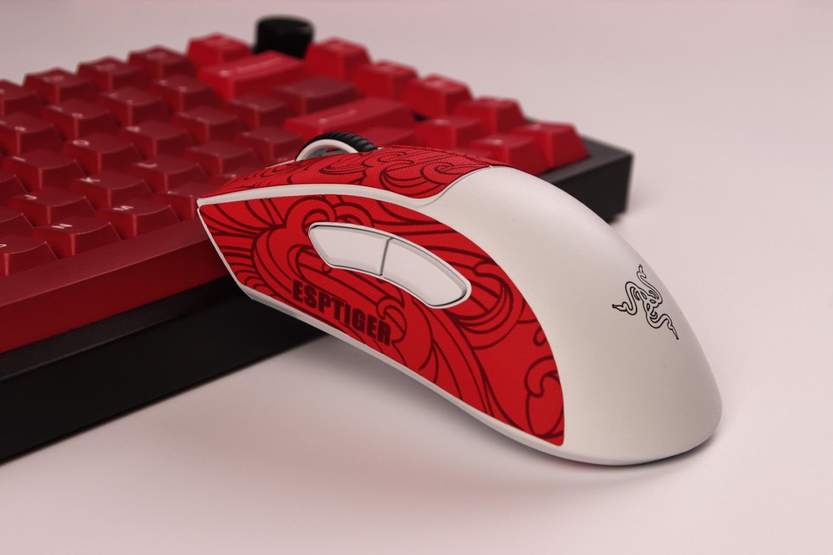 Esports Tiger Oriole Mouse Grips for Razer Deathadder V3 Pro - Enhanced Grip & Control for Competitive Gaming & FPS Esports