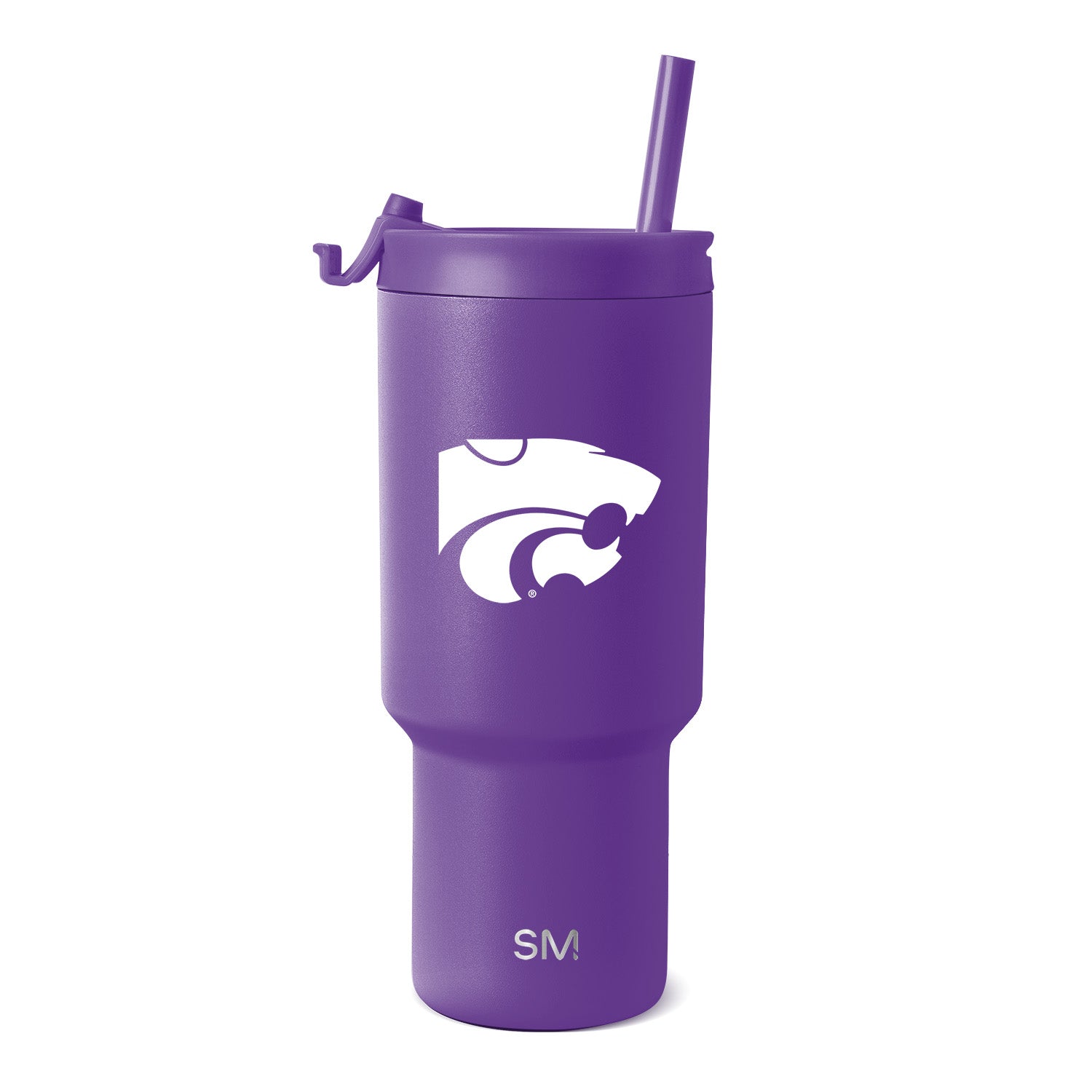 Collegiate Trek Tumbler - Insulated Stainless Steel Water Bottle with Lid & Straw - Perfect for College, Hiking, and Outdoor Adventures