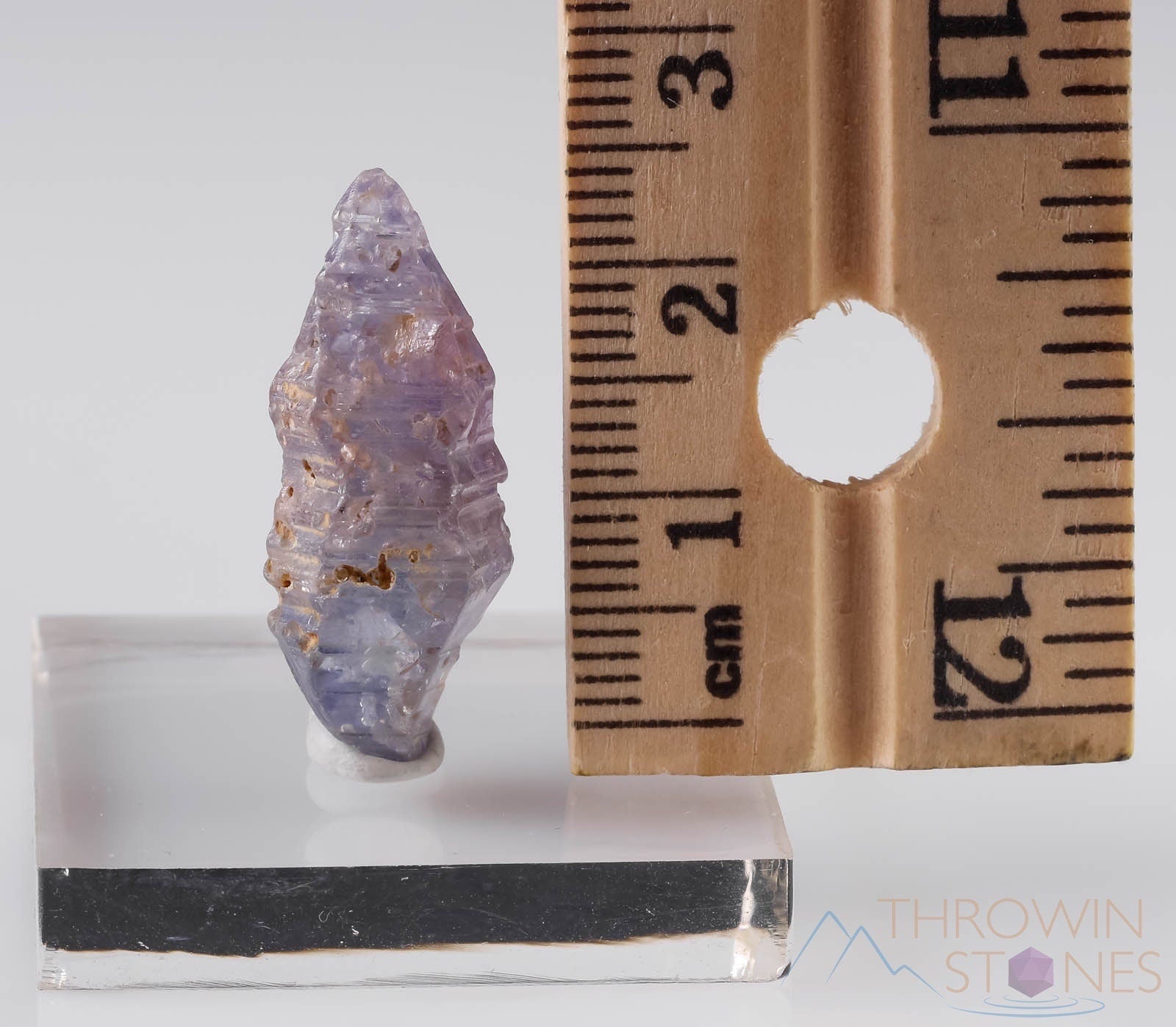 Natural Purple Sapphire Raw Crystal - Genuine Birthstone & Gemstone for Jewelry Making (37829) | Healing Crystal, Meditation, Energy Work, Unique Handmade Jewelry Designs