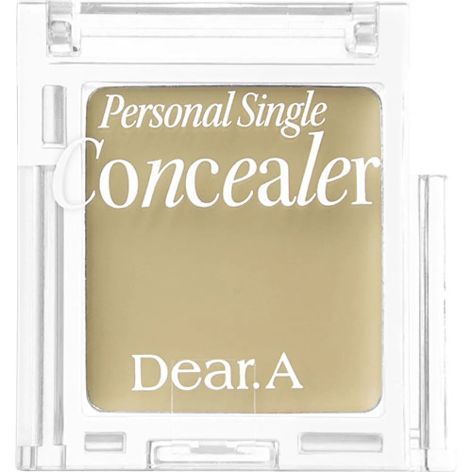 Dear.A Personal Single Concealer 1.8g - Natural Coverage, Long-Lasting & Waterproof - Perfect for Dark Circles, Blemishes & Imperfections - Ideal for Everyday Makeup & On-the-Go Touch Ups