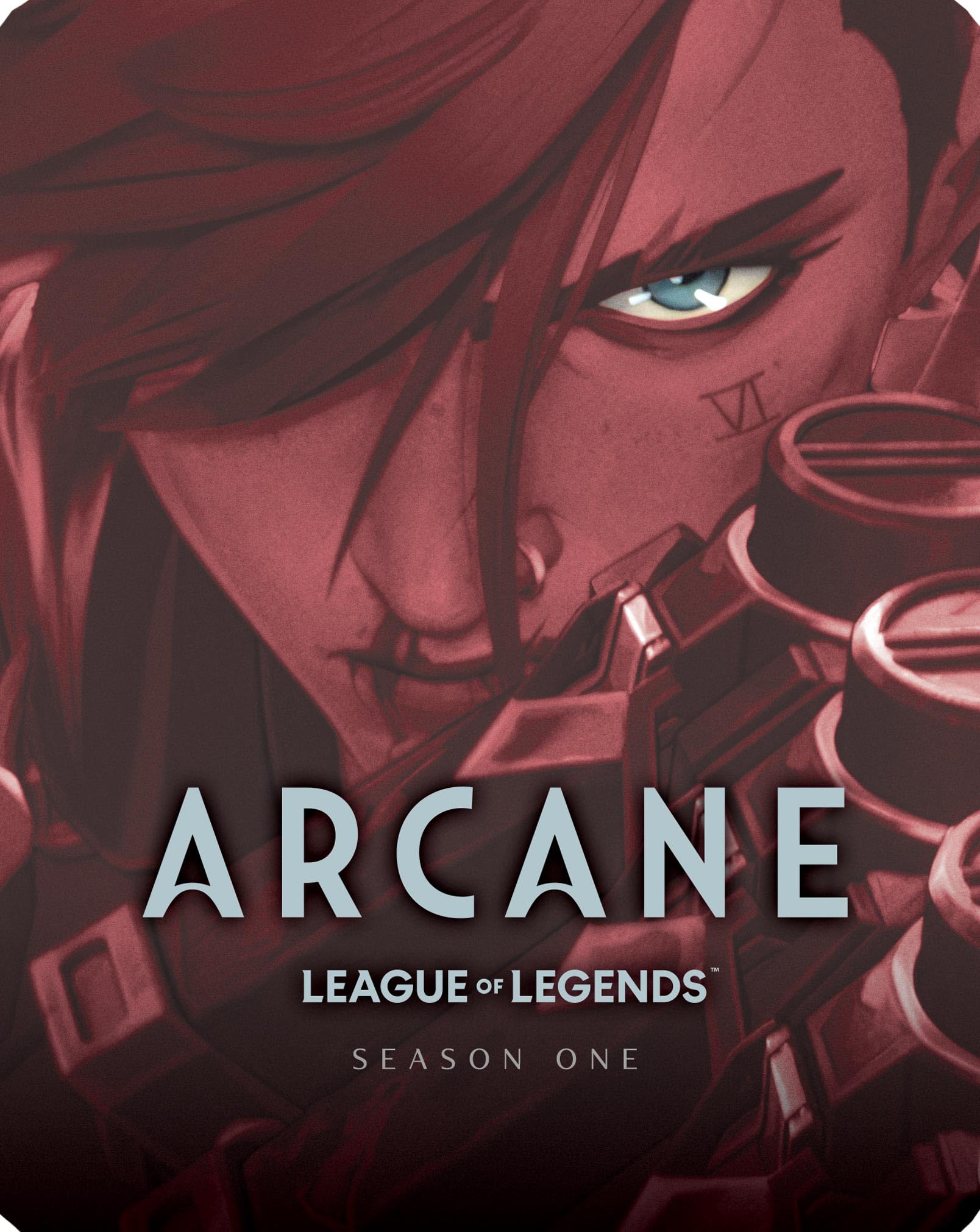 Arcane: League of Legends Season 1 Limited Edition Steelbook Blu-ray - Collector's Edition for Fans, Perfect for Home Entertainment & Gift Giving