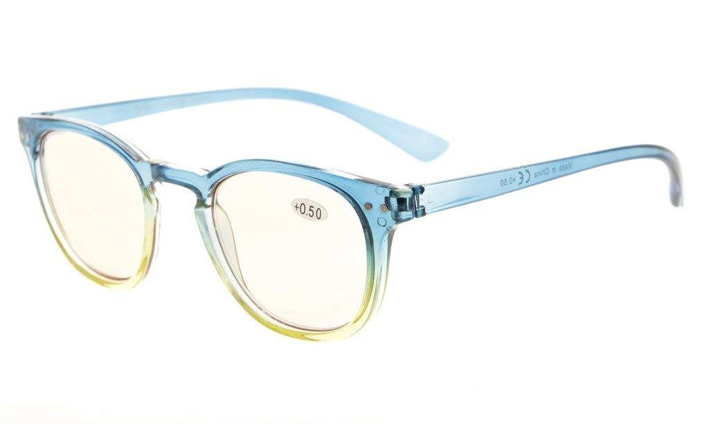 Blue Light Blocking Glasses for Women - Anti Eye Strain Computer & Reading Glasses - Reduce Digital Fatigue for Work, Gaming & Screen Time