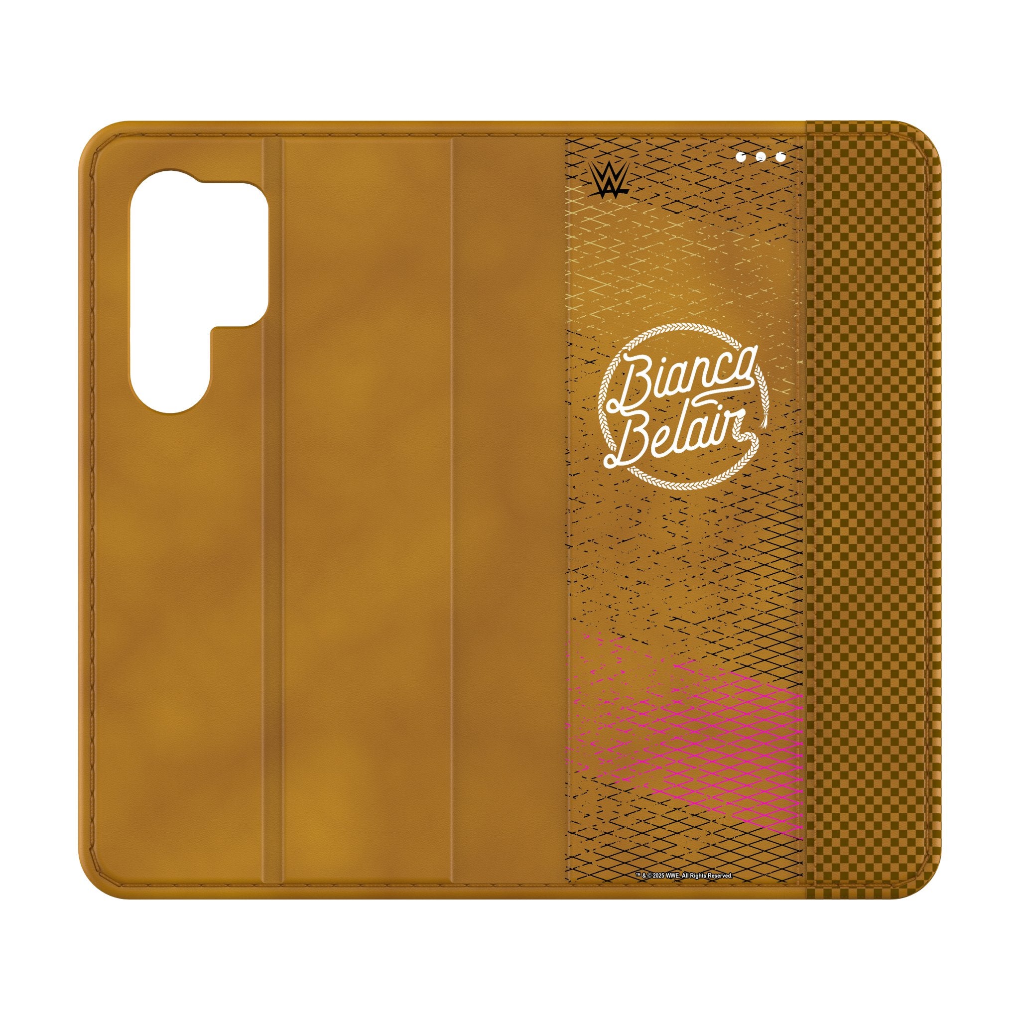 Bianca Belair Steel Folio Phone Case for Samsung Galaxy - Slim Protective Cover with Card Holder | Perfect for Work, Travel & Everyday Use