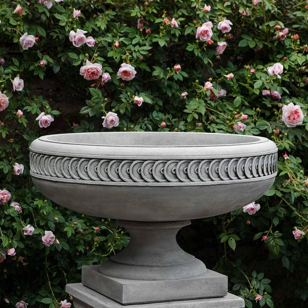 Campania International Chatham Urn - Elegant Garden Urn for Outdoor Decor, Flower Planters, and Patio Centerpiece | Perfect for Home, Garden, and Landscape Design