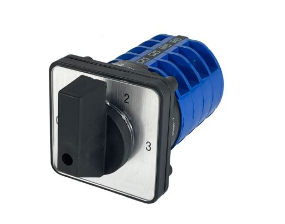 230V 32A AC Changeover Switch - Manual Transfer Switch for Generator Power Backup | Perfect for Home, Office & Emergency Power Supply