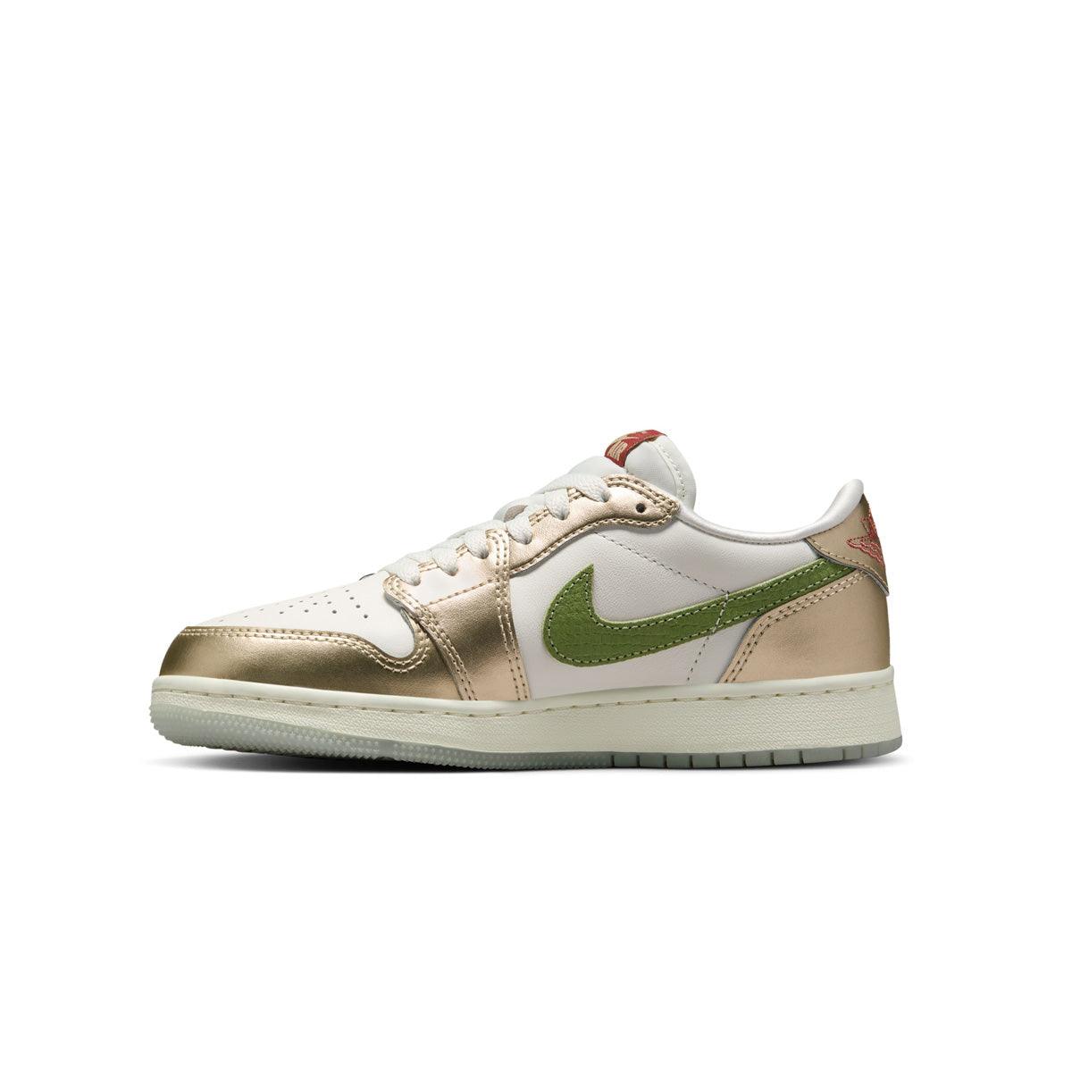 Air Jordan 1 Retro Low OG 'Chinese New Year' Kids Basketball Shoes - Comfortable Sneakers for Boys & Girls - Perfect for School, Sports & Casual Wear