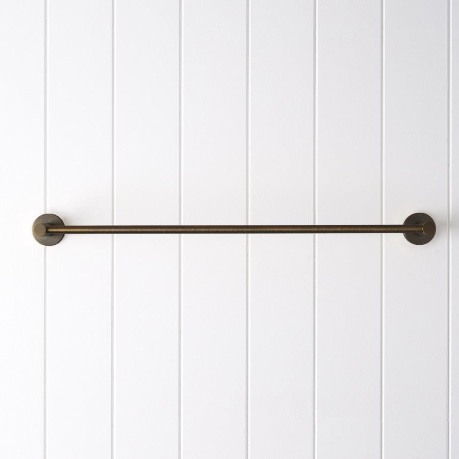 600mm Sydney Towel Rail in Antique Brass - Premium Bathroom Towel Holder for Modern & Vintage Decor