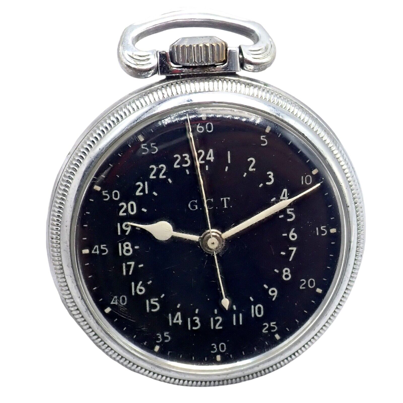 Vintage Hamilton GCT 22-Jewel Pocket Watch 4992B - Precision Timekeeping Since 1942 | Perfect for Collectors, Historical Reenactments & Special Occasions