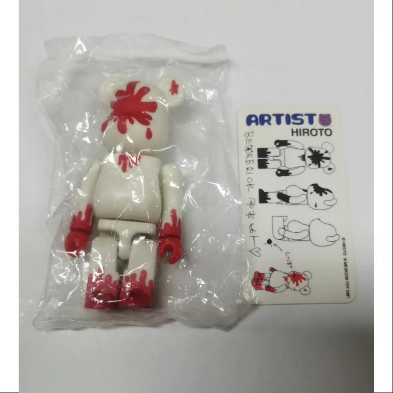 Be@rbrick Series 1 Artist Hiroto 100% Collectible Vinyl Figure - Limited Edition Japanese Art Toy for Display, Gift & Anime Collection