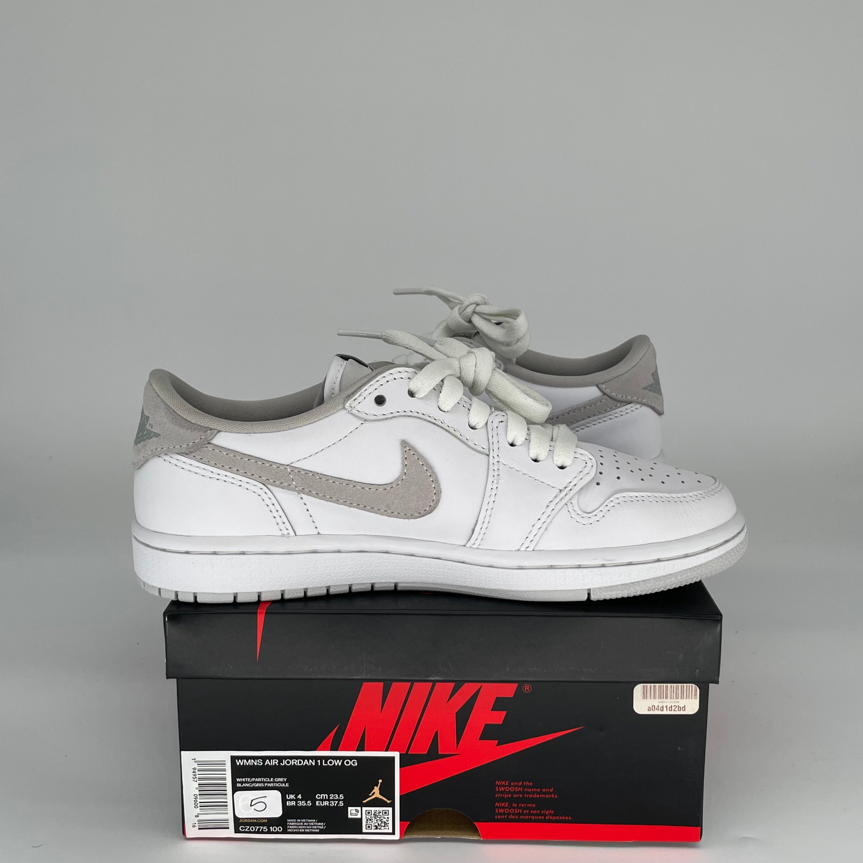 AIR JORDAN 1 LOW NEUTRAL GREY Womens Size 5 Sneakers CZ0775-100 - Perfect for Casual Wear, Street Style & Everyday Comfort
