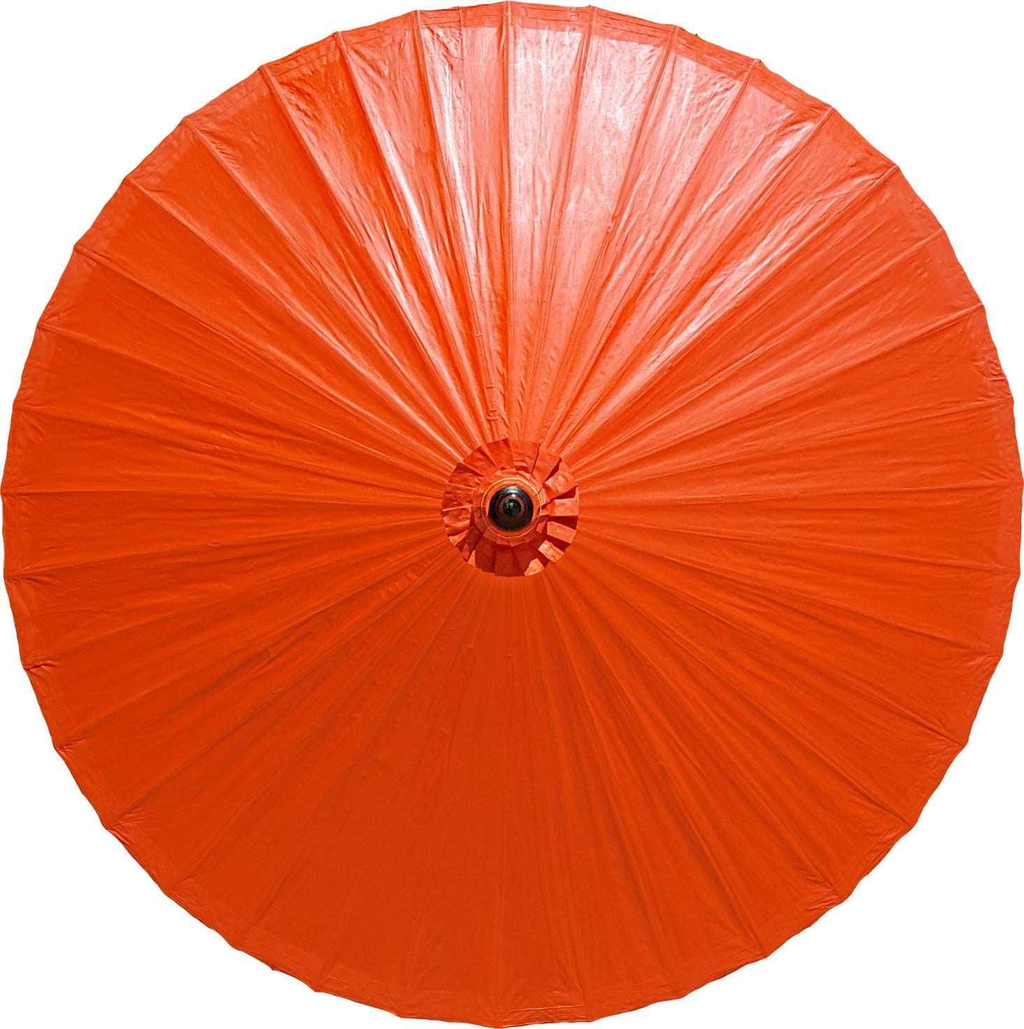 Hand-Painted 7ft Solid Color Patio Umbrella - Premium Bamboo & Hardwood Pole, Adjustable Dual-Height, Includes Carry Bag - Perfect for Garden, Poolside, Beach, and Outdoor Dining Areas