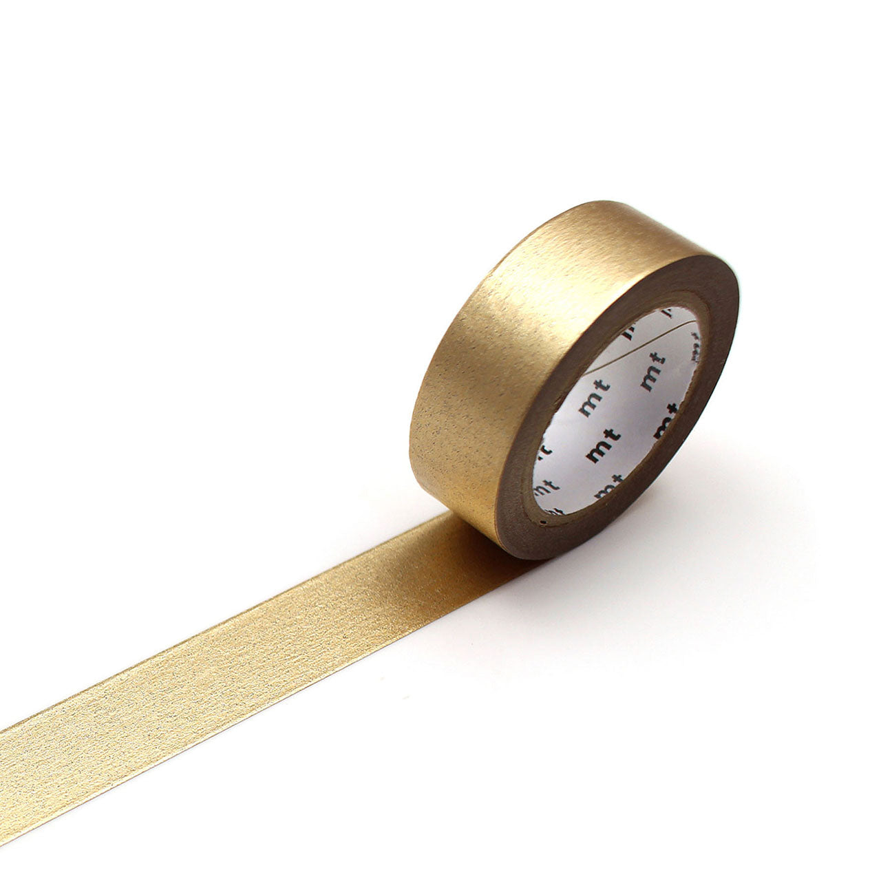 Premium High Brightness Champagne Gold Washi Tape - Decorative Japanese Paper Tape for Scrapbooking, Journaling, Gift Wrapping & DIY Crafts - Single Roll (15mm x 10m)