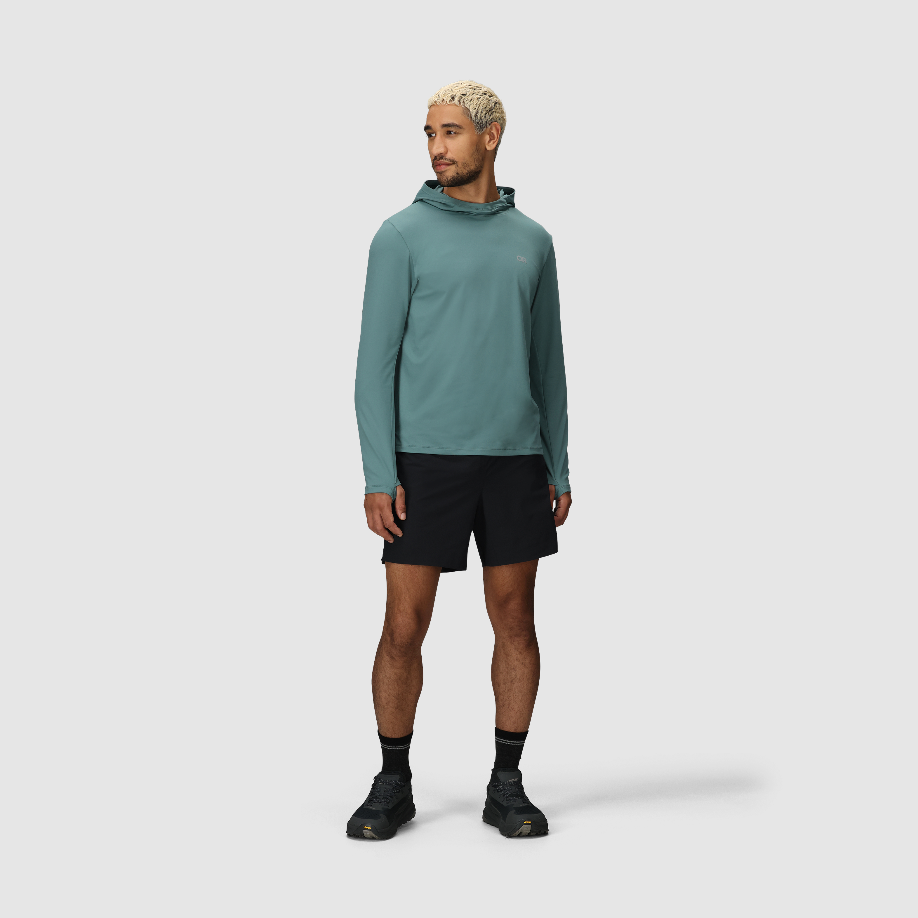 ActiveIce Spectrum Sun Hoodie for Men - UPF 50+ UV Protection, Lightweight & Breathable - Perfect for Hiking, Running, and Outdoor Activities
