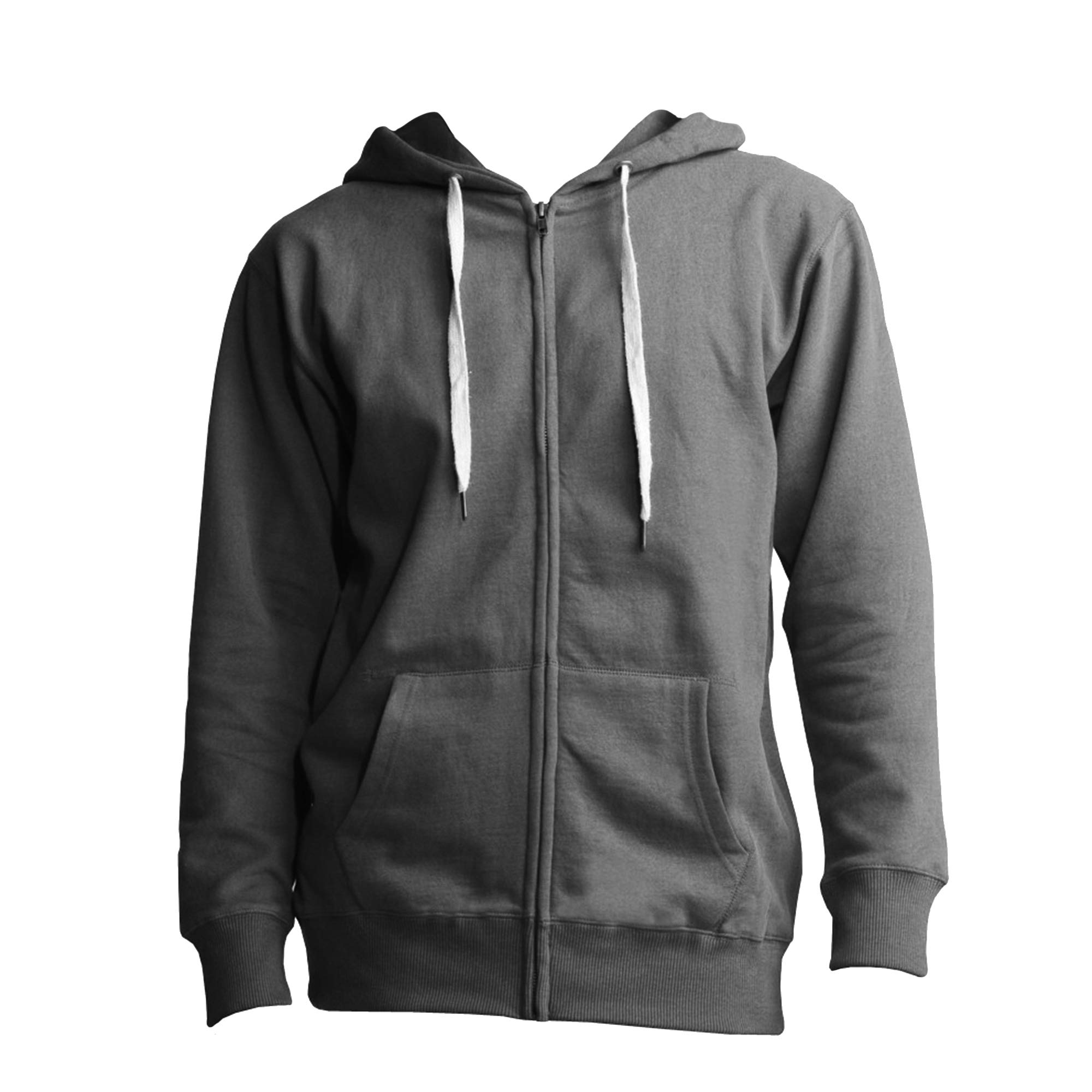 Mantis Men's Superstar Zip-Up Hooded Sweatshirt - Swiss Navy Blue Pullover Hoodie for Casual Wear & Outdoor Activities (Size S)