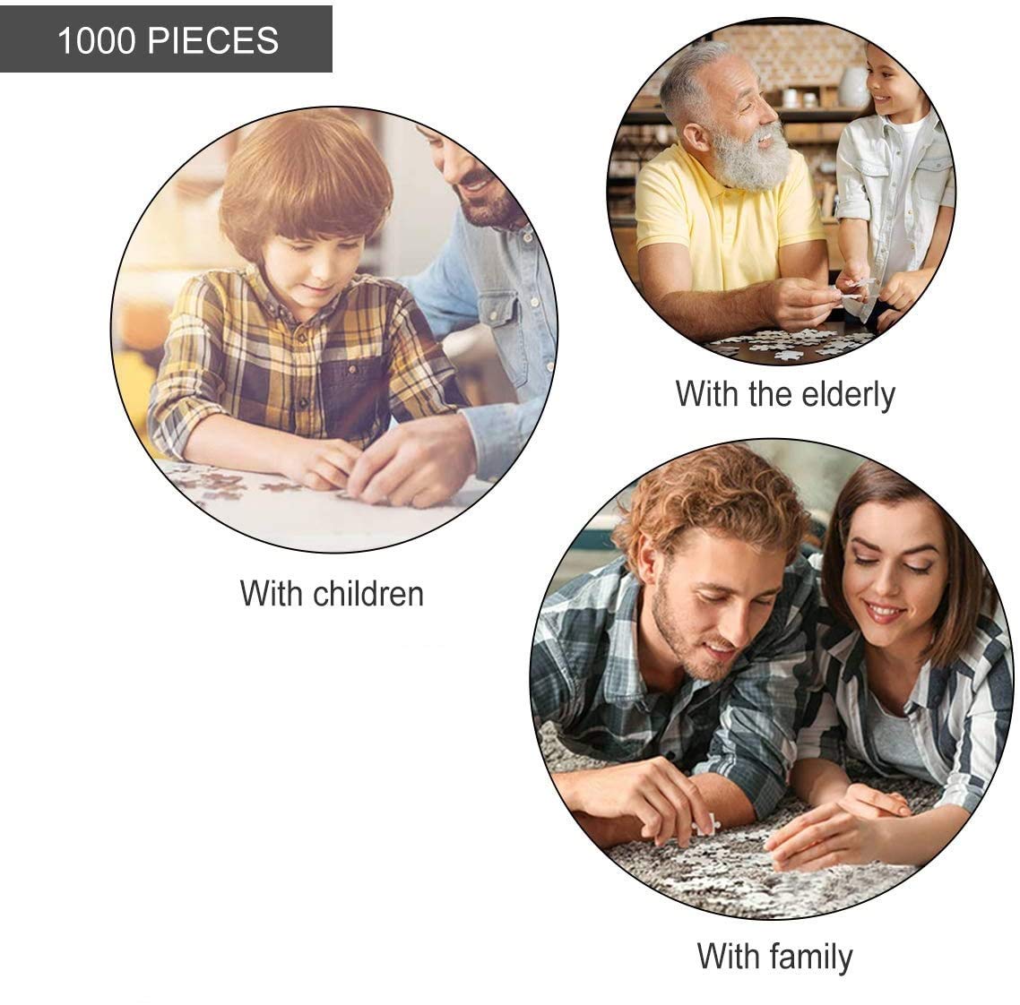 1000 Piece Large Jigsaw Puzzle - Van Gogh's The Potato Eaters Famous Art Puzzle for Adults & Teens - 19.69 x 27.56 Inches - Perfect for Family Game Night, Stress Relief & Home Decor