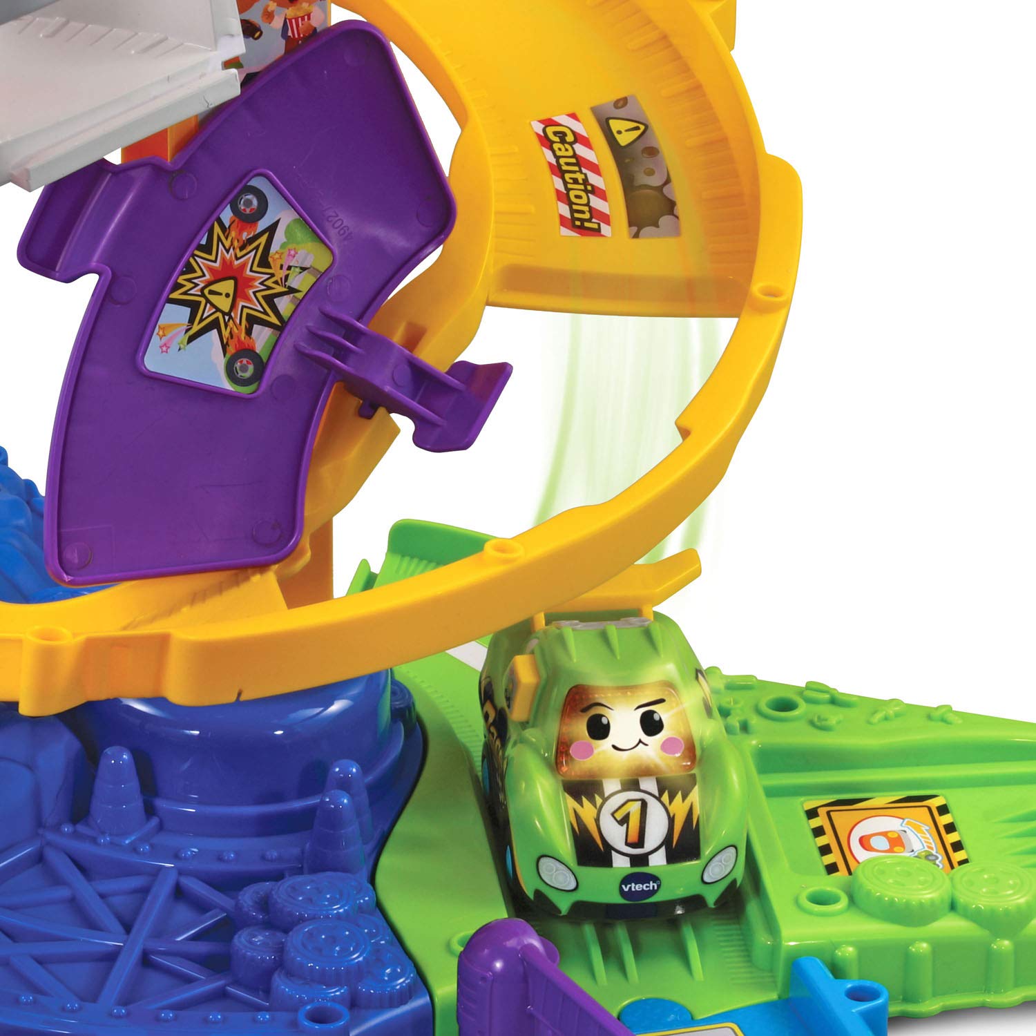 VTech Go! Go! Smart Wheels Ultimate Corkscrew Tower Playset - Interactive Learning Toy for Toddlers & Preschool Kids - Race Track with Lights & Sounds - Perfect for Indoor Playtime & Early Childhood Development