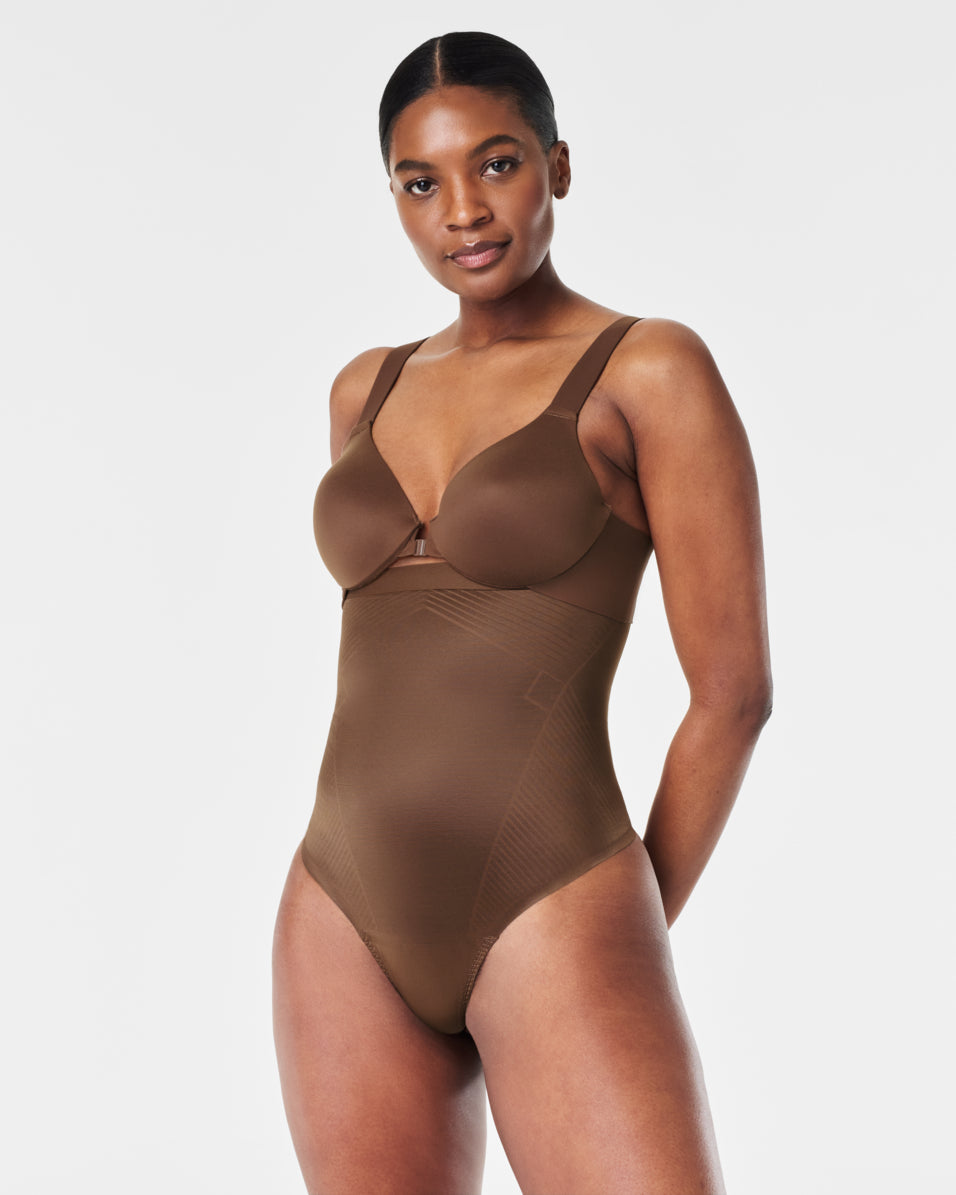 SPANX Shapewear Invisible High Waisted Thong for Women - Seamless Slimming Underwear for Everyday Comfort & Confidence | Perfect for Work, Date Night & Special Occasions
