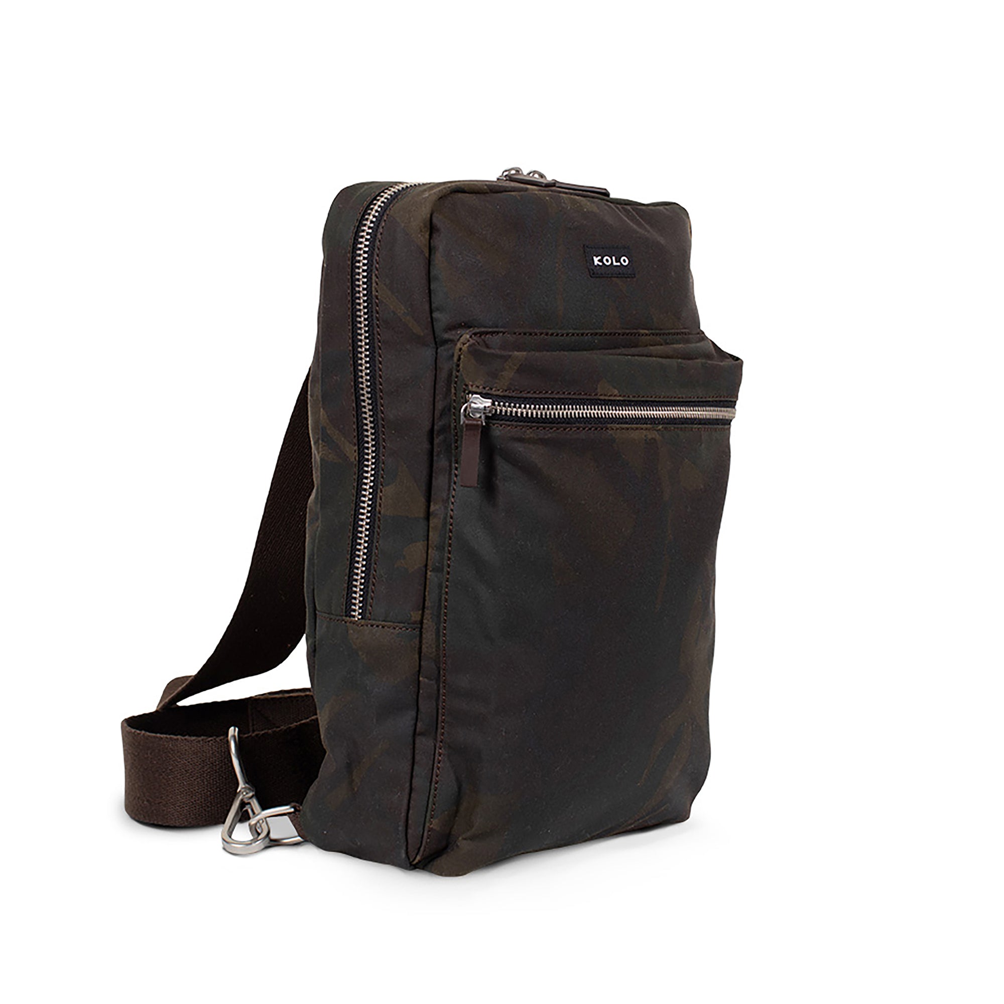 Derby Sling Bag Wax Leather Crossbody Bag for Men & Women - Stylish & Durable for Travel, Work & Everyday Use