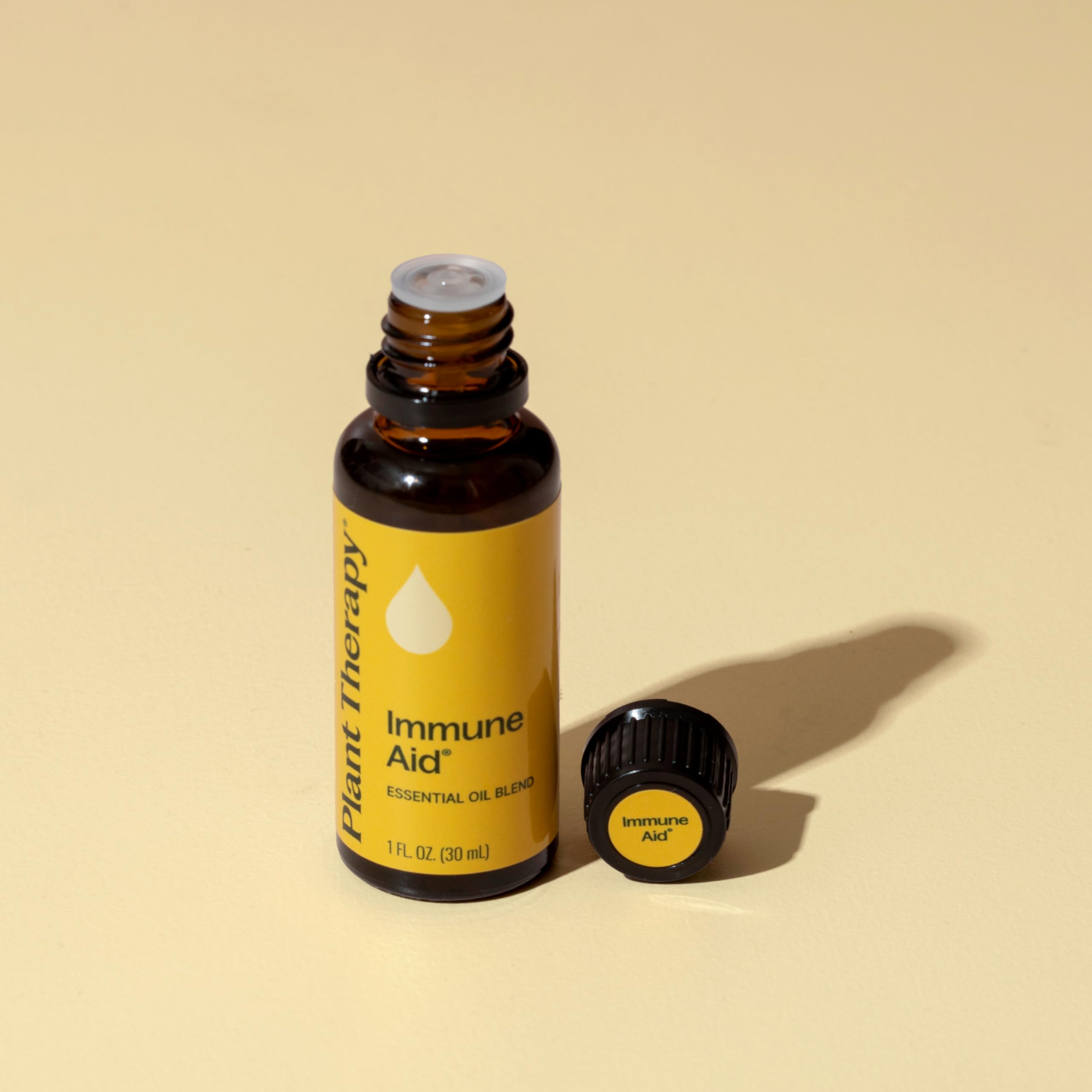 Plant Therapy Immune Aid Essential Oil Blend 30 mL (1 oz) - 100% Pure, Undiluted, Therapeutic Grade Aromatherapy Oil for Boosting Immunity, Stress Relief & Home Diffuser Use