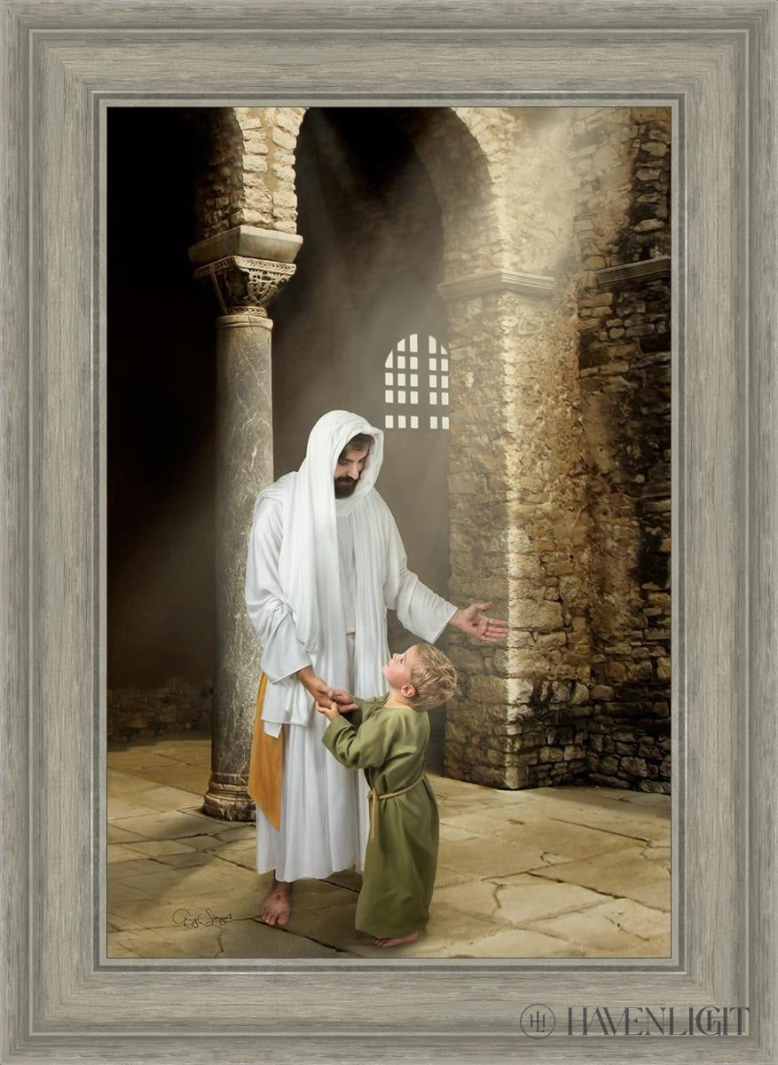 Feeling My Savior's Love - Inspirational Christian Wall Art Decor for Home, Church & Office - Perfect for Religious Gifts & Spiritual Encouragement