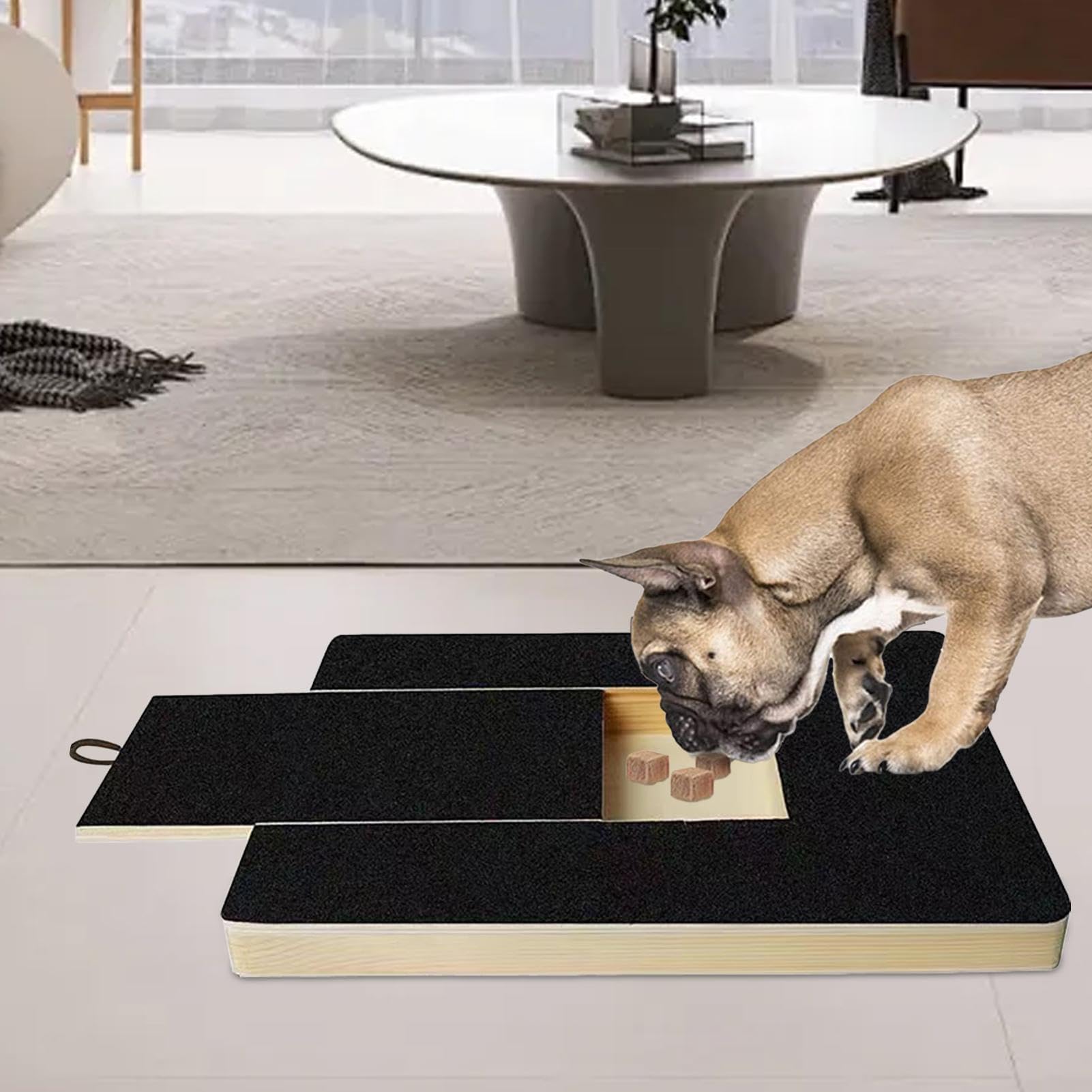 Dog Nail Grinder & Scratch Pad for Small, Medium & Large Dogs - Gentle Nail File & Trimming Board for Safe At-Home Grooming | Perfect for Puppy Training & Stress-Free Nail Care