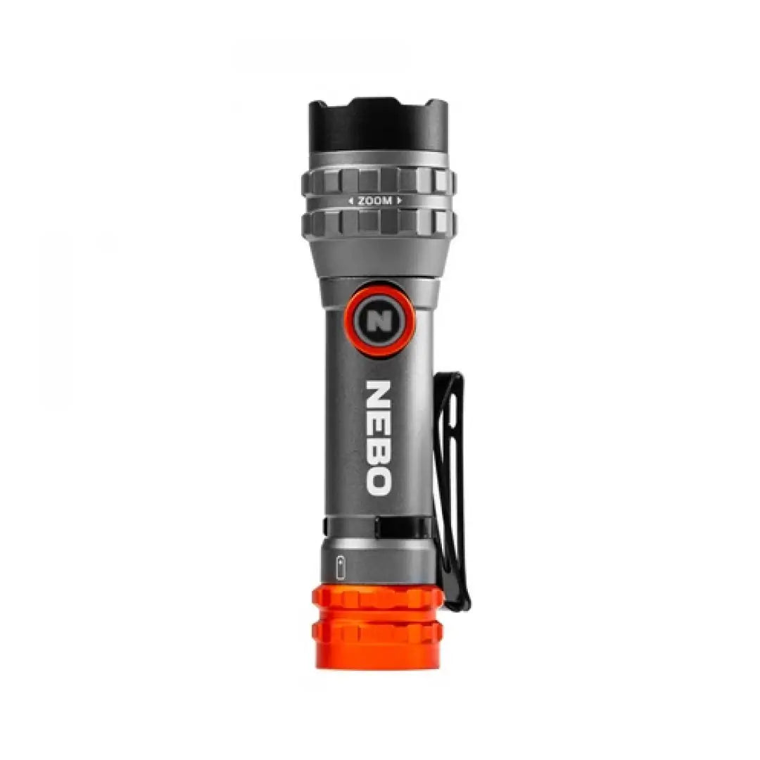 Nebo Davinci Flex 450 Lumen Rechargeable LED Flashlight - Bright Portable Light for Camping, Hiking, Emergency & Outdoor Adventures