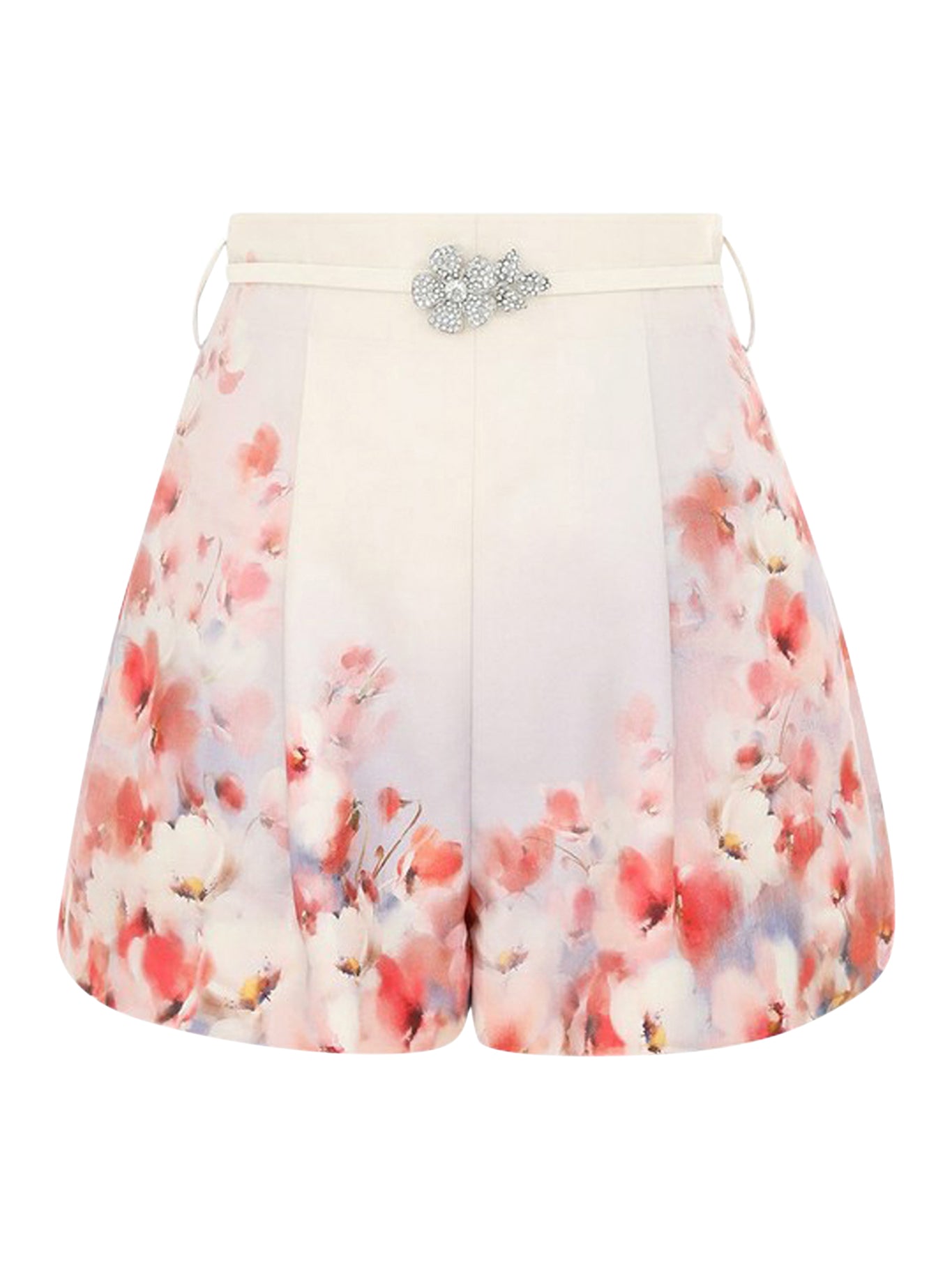 Floral Print Shorts for Women - Summer Casual High Waist Shorts with Pockets | Perfect for Beach, Vacation, and Outdoor Activities