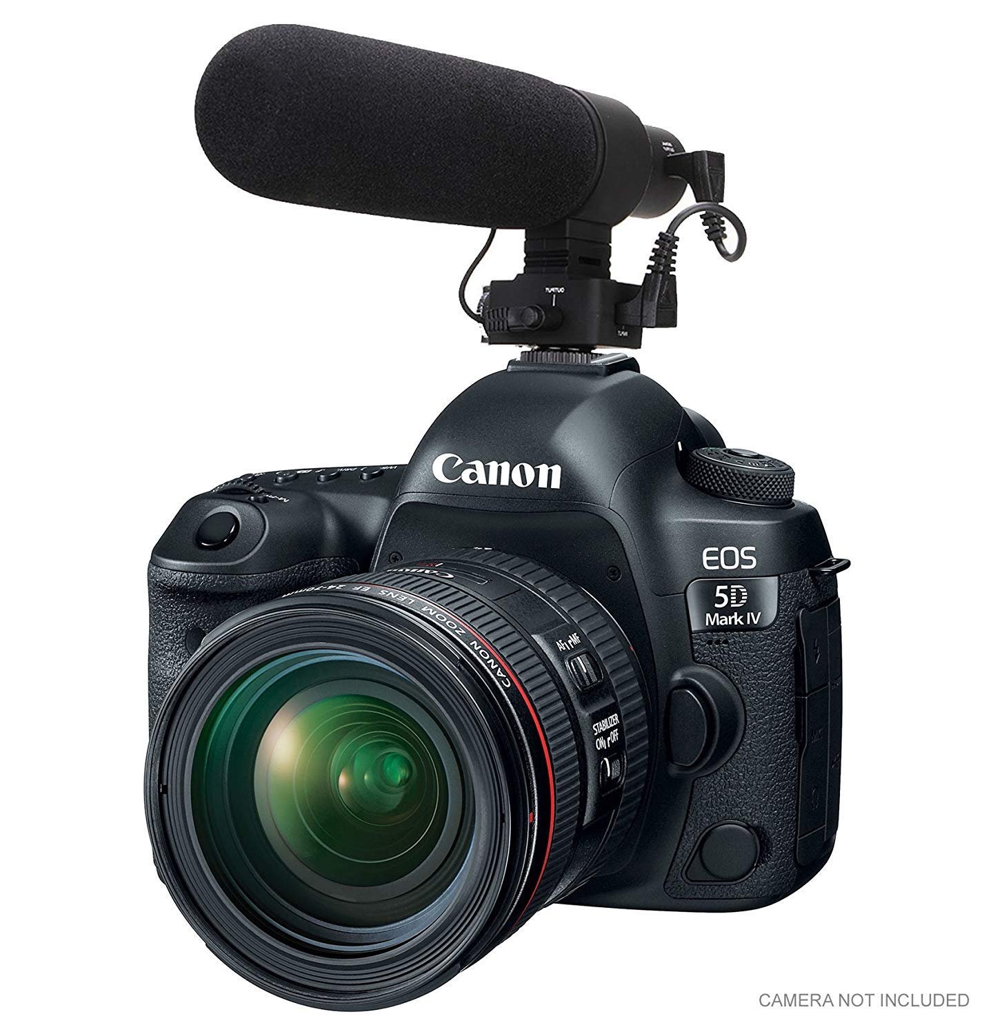 Digital NC Advanced Super Cardioid Microphone for Sony Cyber-Shot DSC-RX100 II - Stereo/Shotgun Mic with Dead Cat Wind Muff | Perfect for Vlogging, Interviews & Outdoor Recording