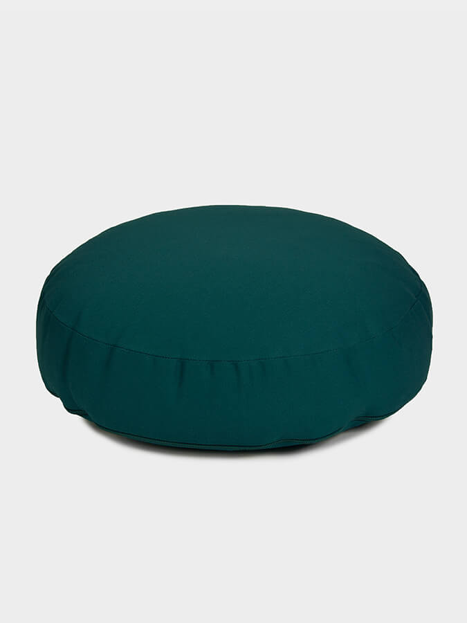 Organic Buckwheat Meditation Cushion for Yoga & Zen Practice - Comfortable Zafu Pillow for Home Studio, Meditation, and Mindfulness - Perfect for Stress Relief & Relaxation