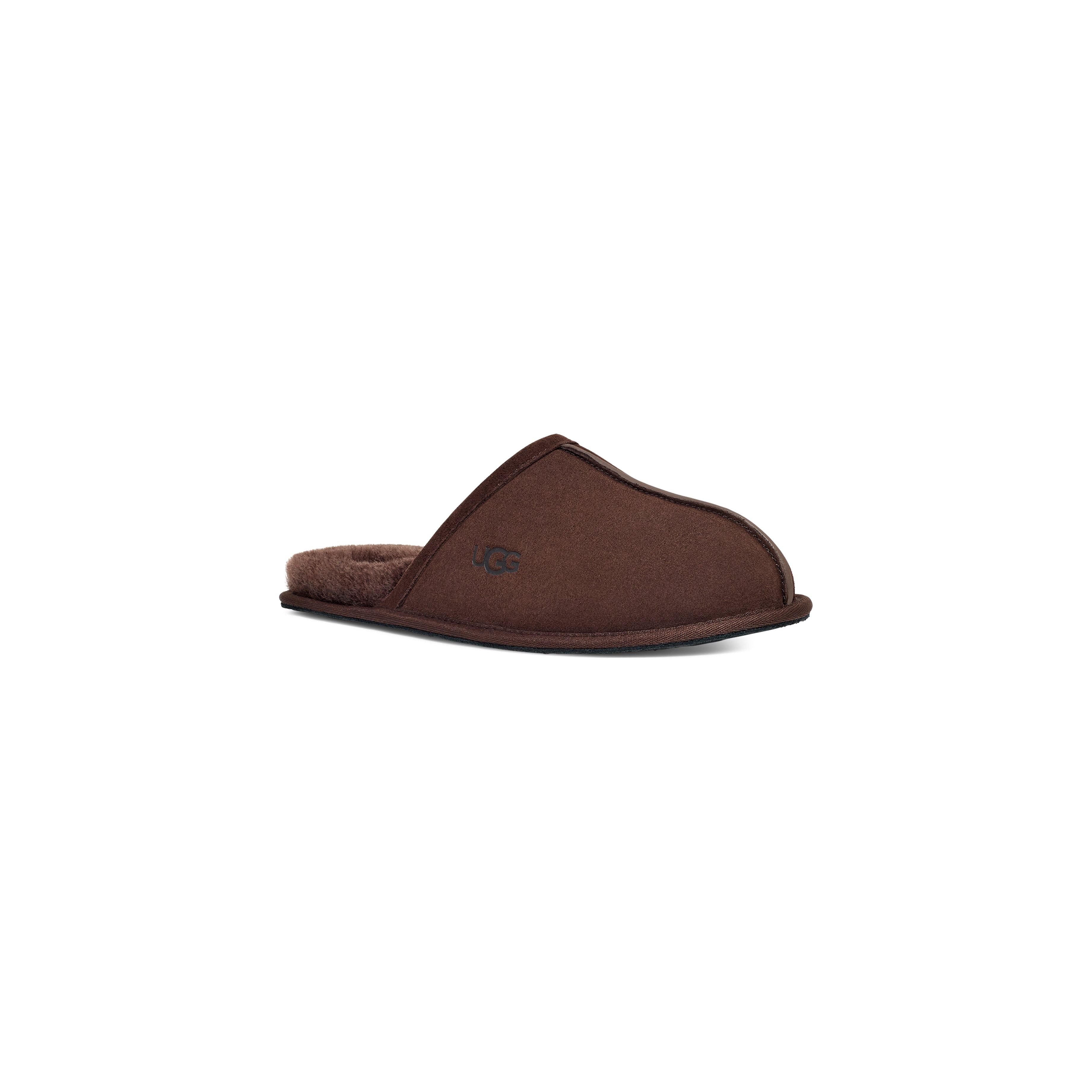 UGG Men's Scuff Slippers in Dusted Cocoa - Cozy Indoor/Outdoor House Shoes for Relaxing at Home & Quick Errands