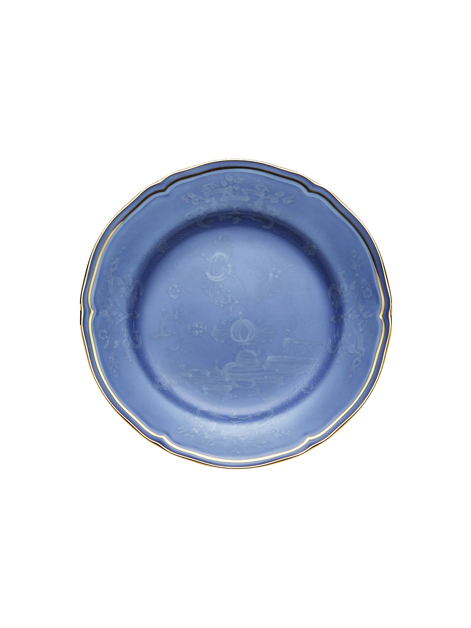Oriente Italiano Salad and Dessert Plate Set - Elegant Italian Style Ceramic Appetizer Plates for Dining, Entertaining & Party Serving - Perfect for Salads, Desserts, Snacks & Charcuterie Boards