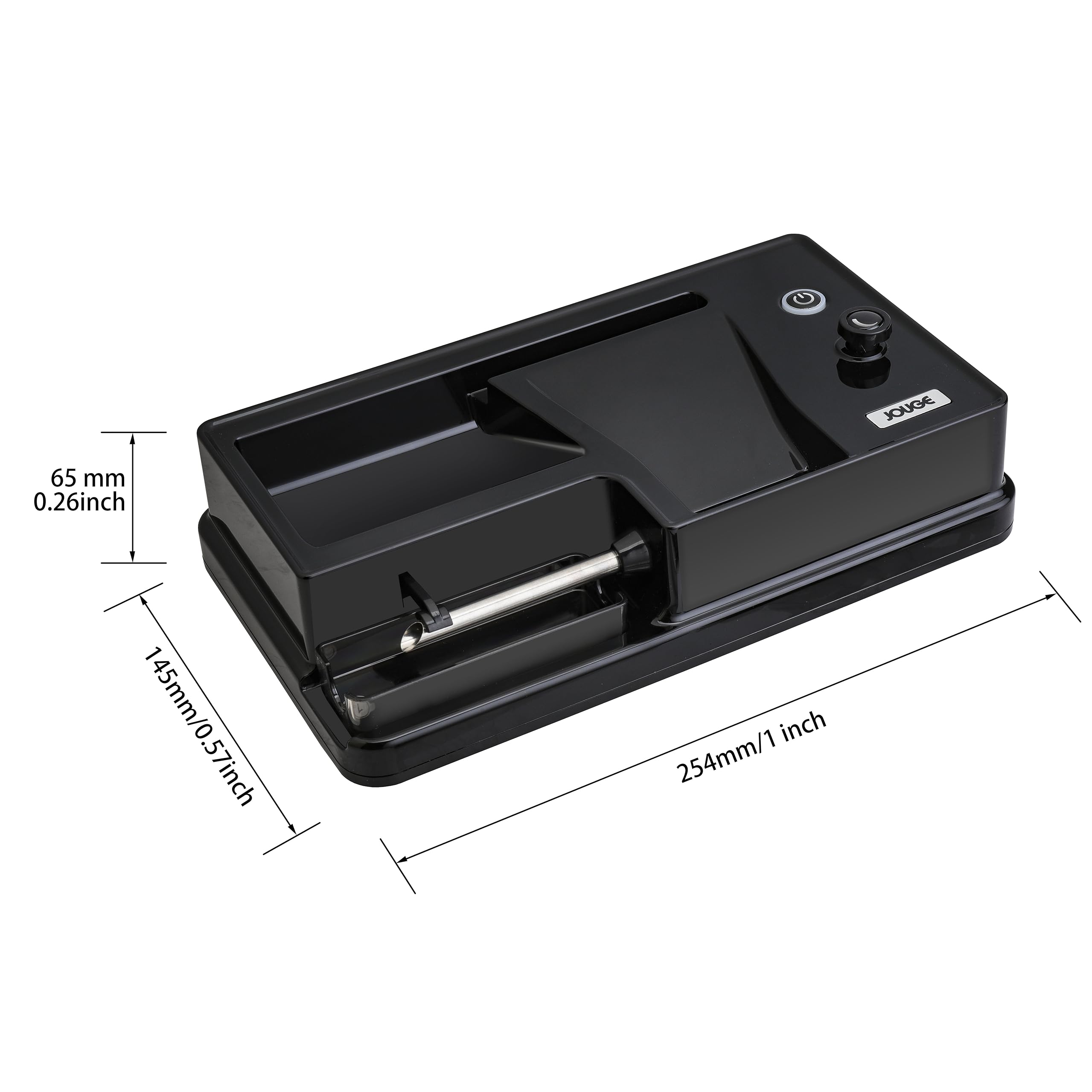 Electric Cone Rolling Machine - Automatic Cigarette Roller & Pre Roll Injector | Portable Cigarette Maker for Perfect Cones | Ideal for Home Use, Parties & DIY Enthusiasts