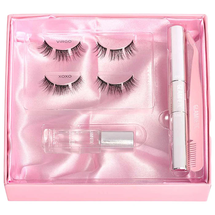Glamnetic Magnetic Eyelash Extension Kit - Reusable Falsies with Liner for Effortless Beauty | Perfect for Parties, Weddings & Everyday Glam