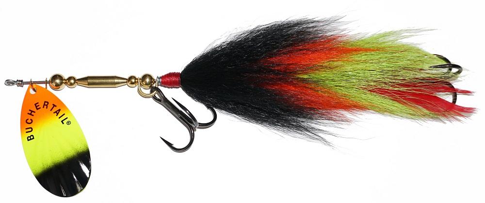 Buchertail 800 Magnum Buck Bucktail - Premium Fishing Lure for Bass, Walleye & Saltwater Fishing - Ideal for Freshwater & Saltwater Anglers